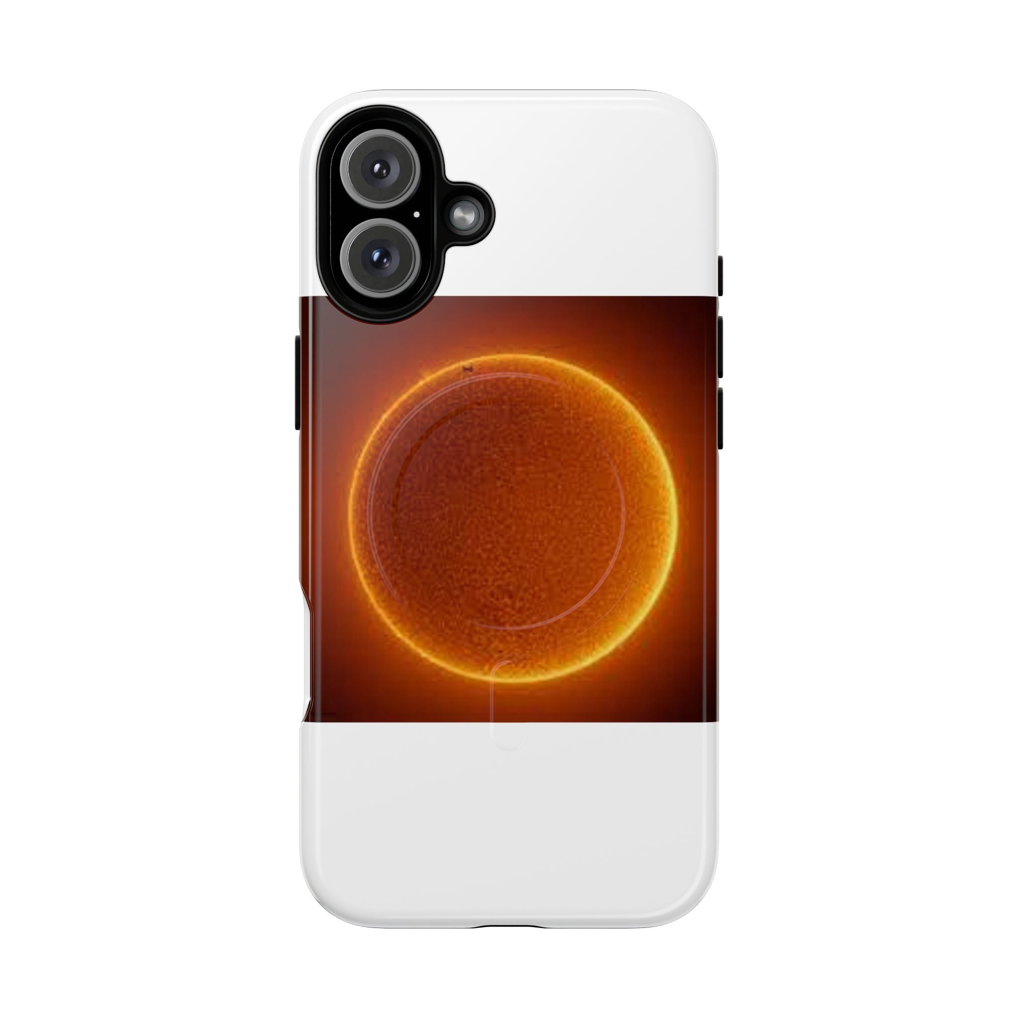 Coque de téléphone luminescente pour éclipse solaire | Coque magnétique résistante