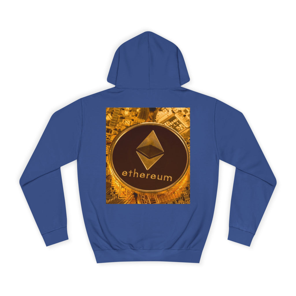 Ethereum Coin Hoodie | Crypto Logo Sweatshirt, Blockchain Design