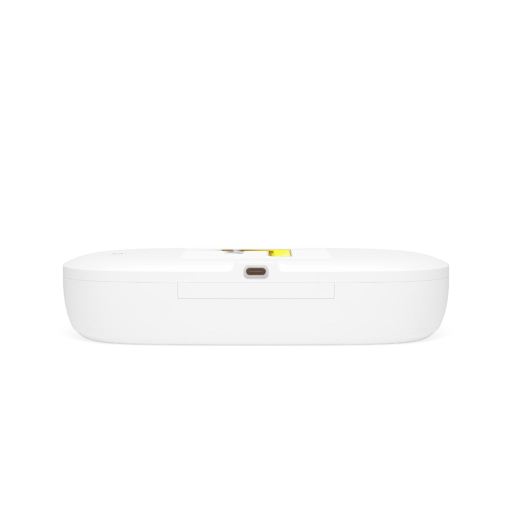 Yellow Letter L Illustration UV Phone Sanitizer and Wireless Charging Pad