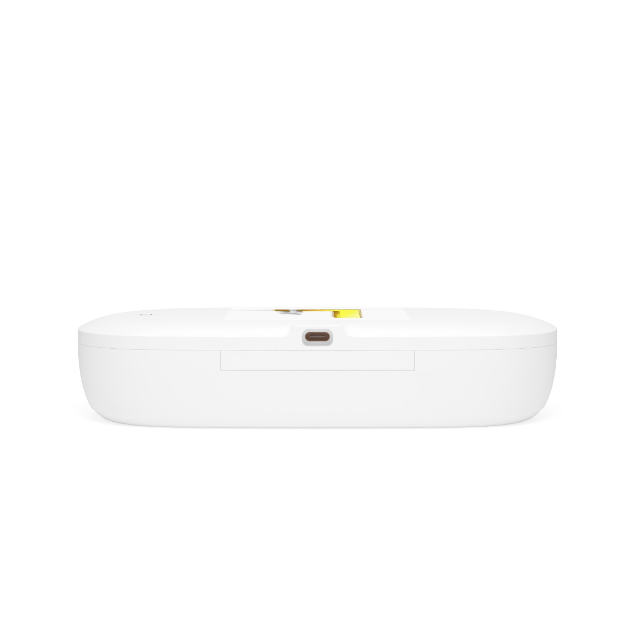 Yellow Letter L Illustration UV Phone Sanitizer and Wireless Charging Pad