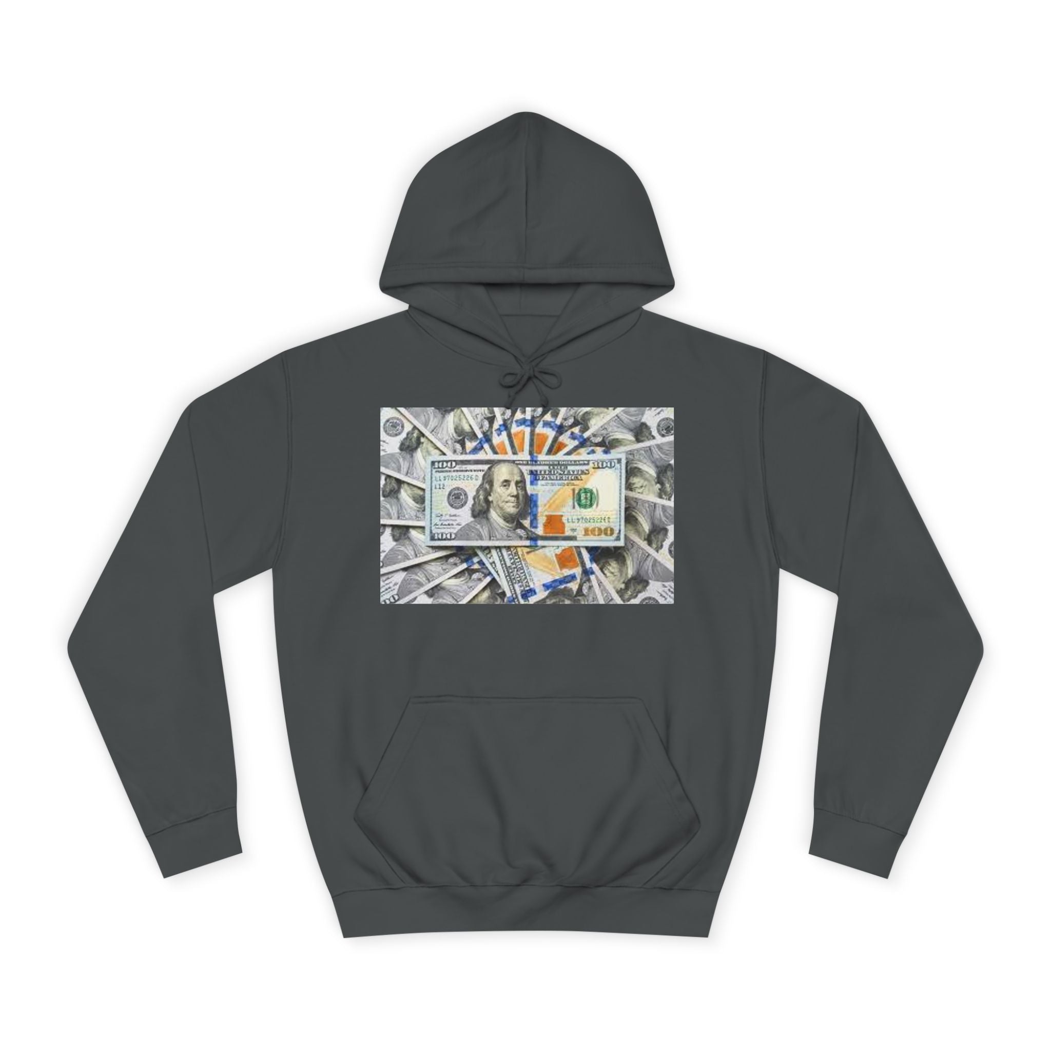 Hundred Dollar Bill Hoodie | Money Graphic Sweatshirt