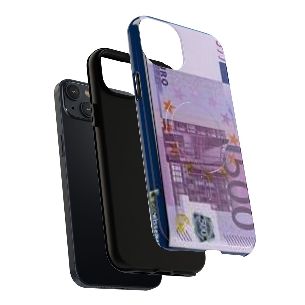 500 Euro Banknote Phone Case | Tough Magnetic Case, Money Print iPhone Cover