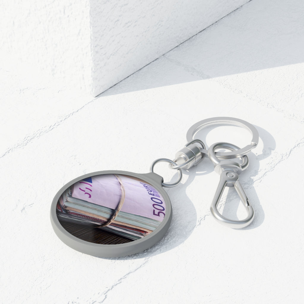 Keyring Tag with Stack Of Cash