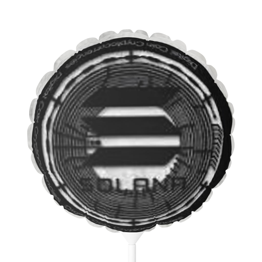 Solana Cryptocurrency | 11" Foil Balloon | Branded Emblem Balloon