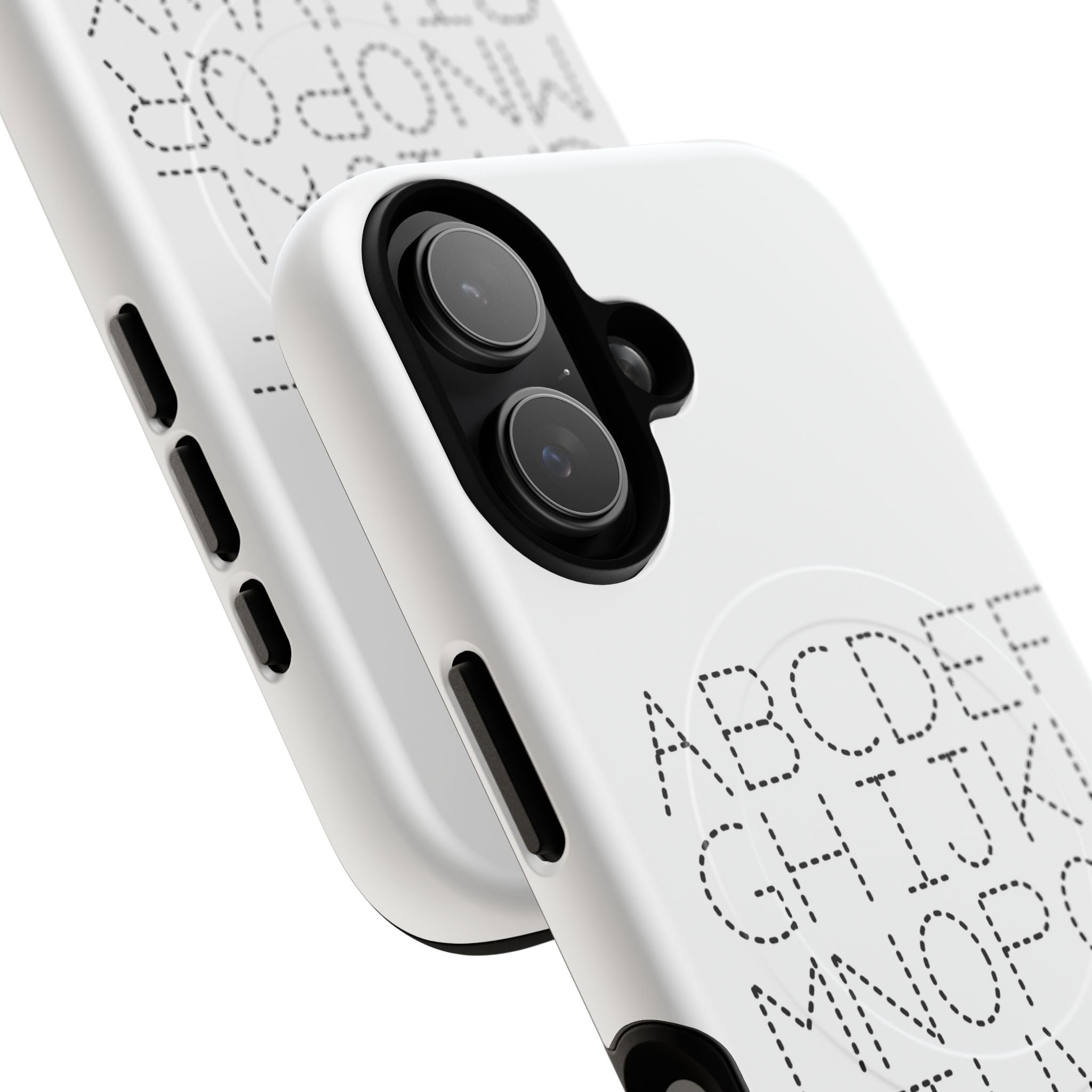 Dotted Alphabet Phone Case | Tough Magnetic Case