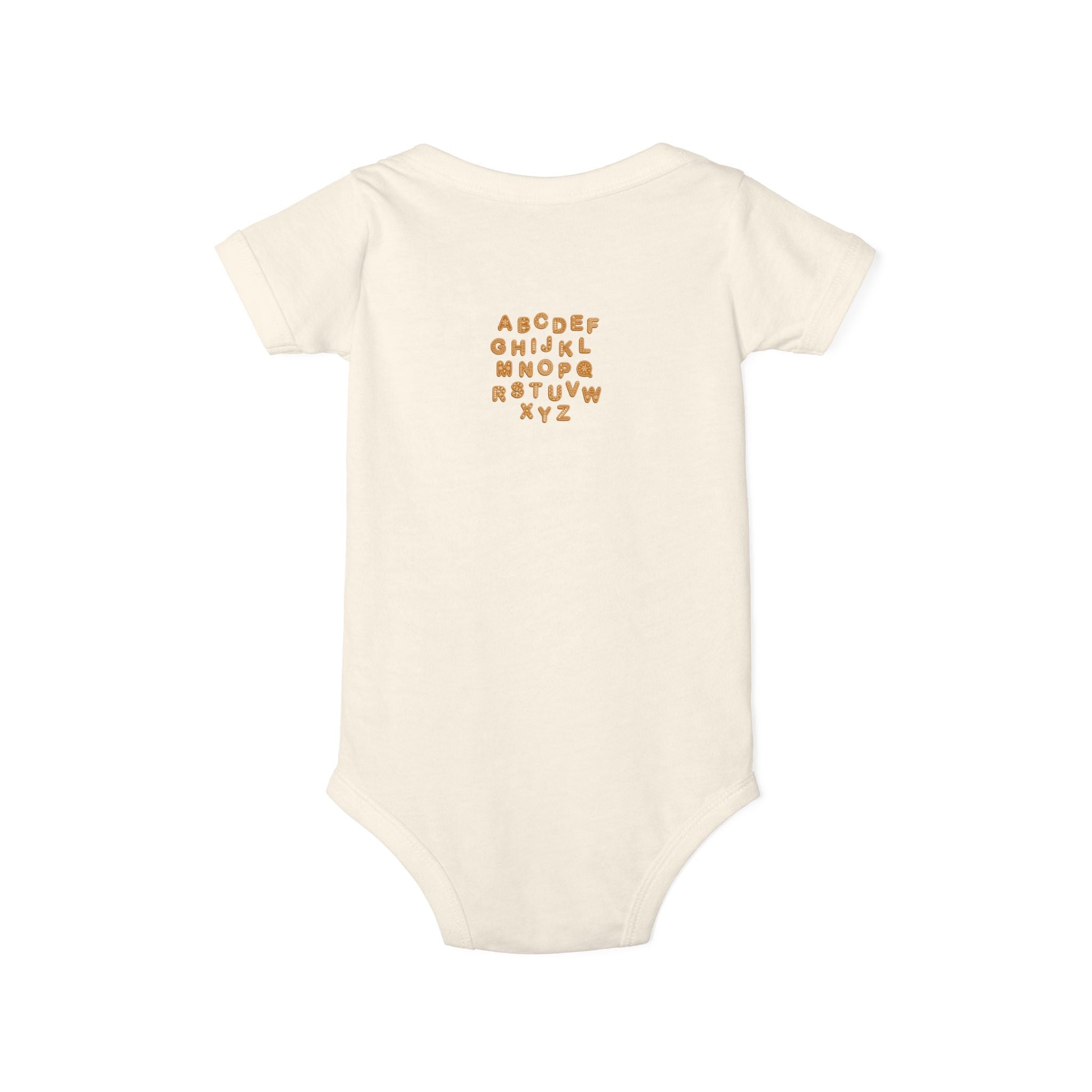 Handwritten Alphabet Infant Onesie | Baby Bodysuit
