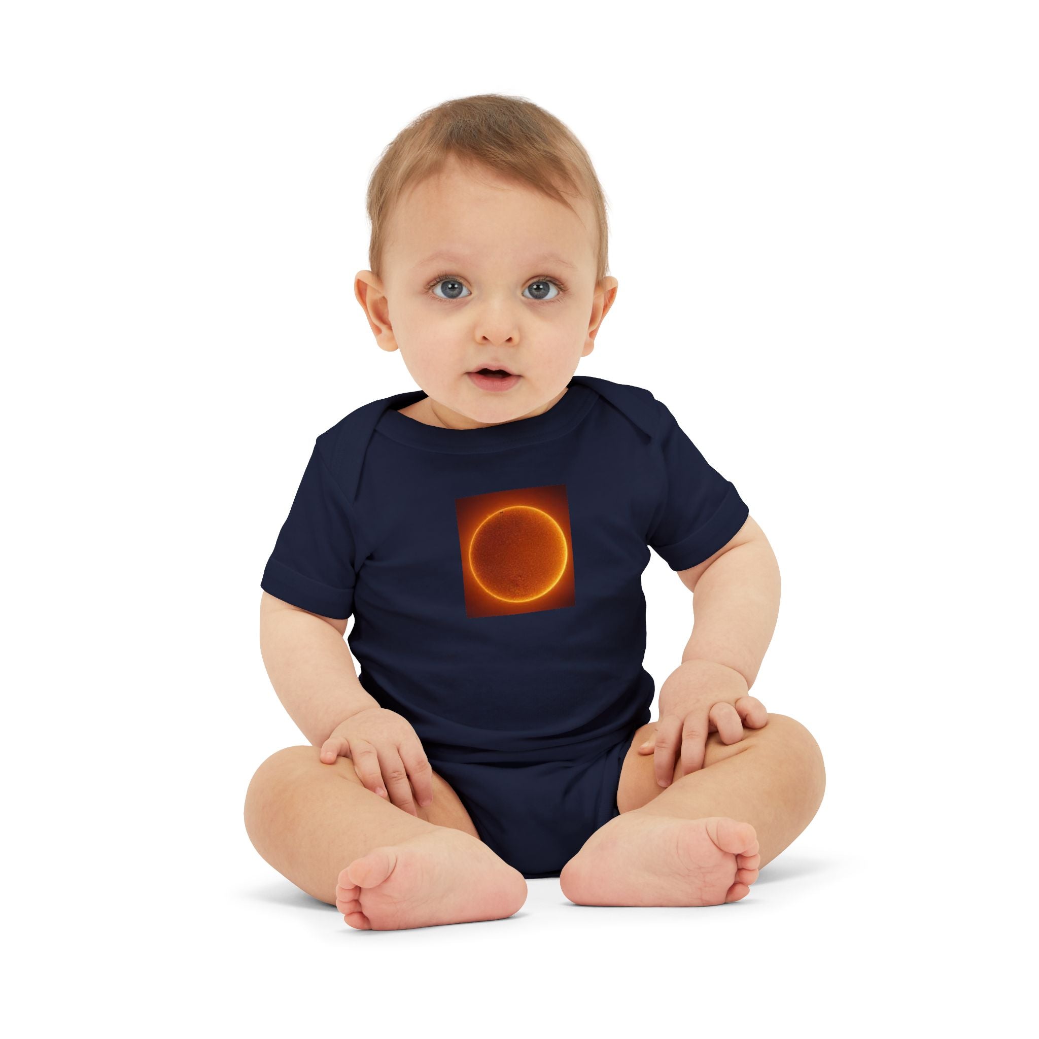 Solar Eclipse Ring Infant One Piece | Space Baby Bodysuit