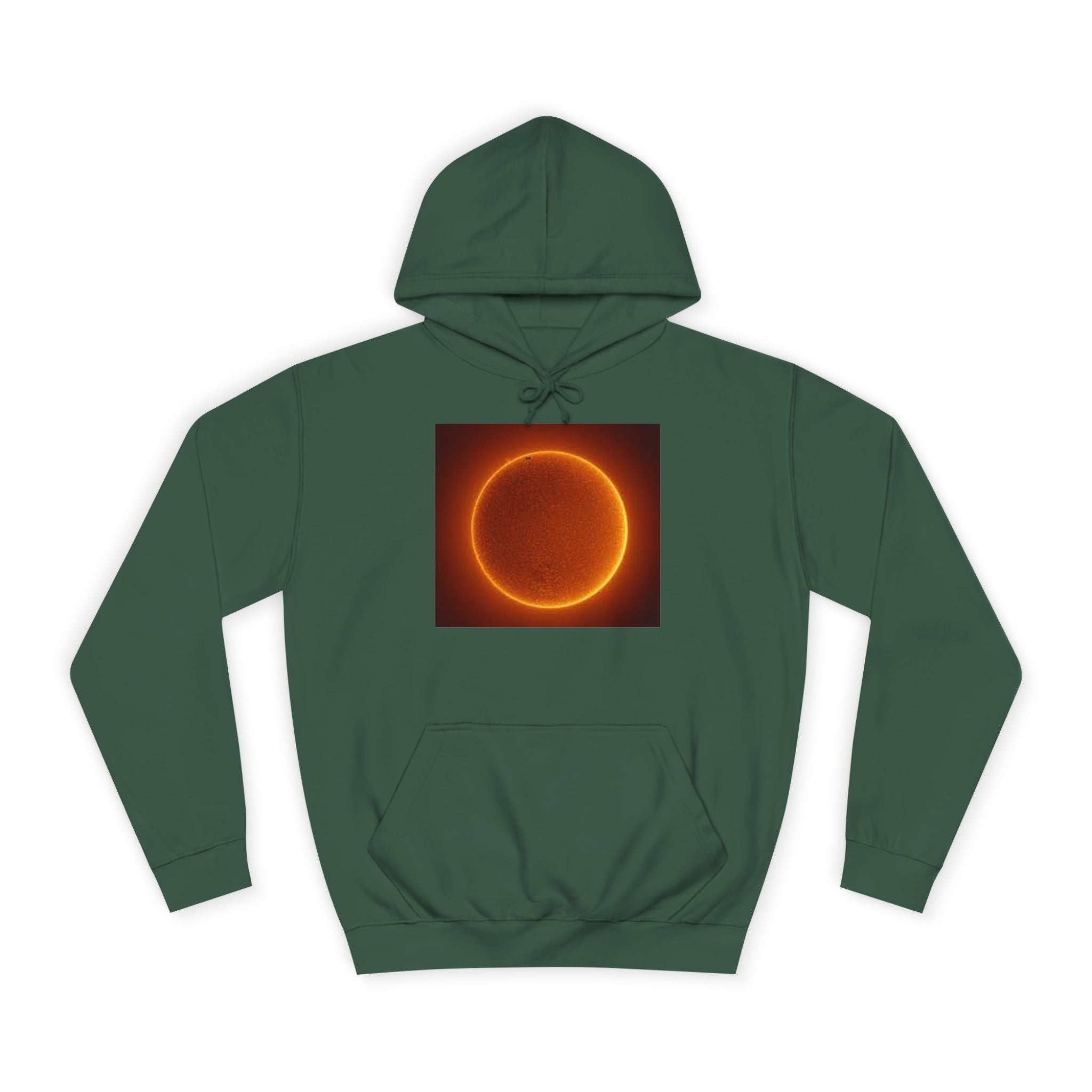 Sweat à capuche Anneau Solaire Enflammé | Graphique Éclipse Solaire, Sweat Astronomie Spatiale