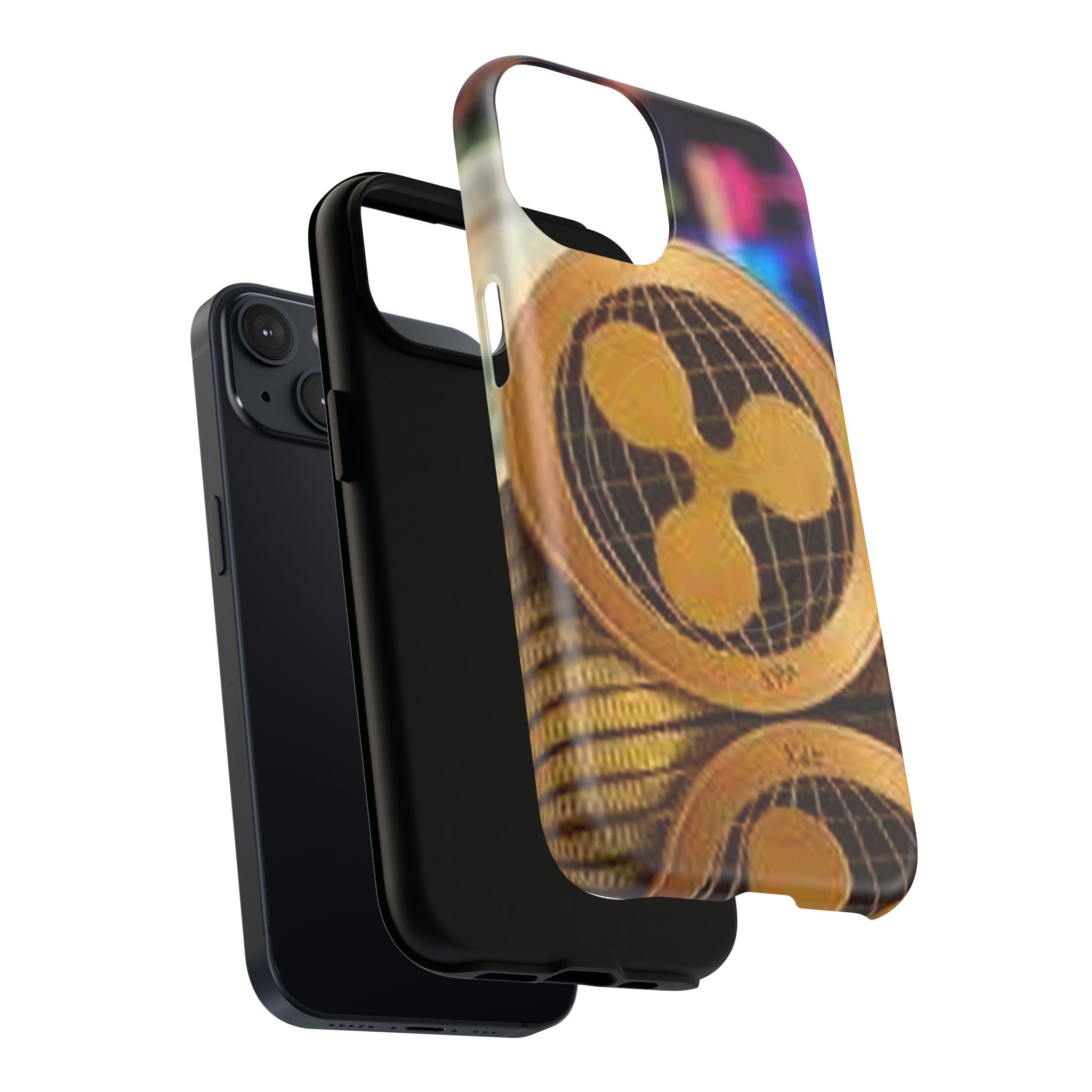 Ripple Coin Design Tough Magnetic Case | Crypto Ripple Phone Cover