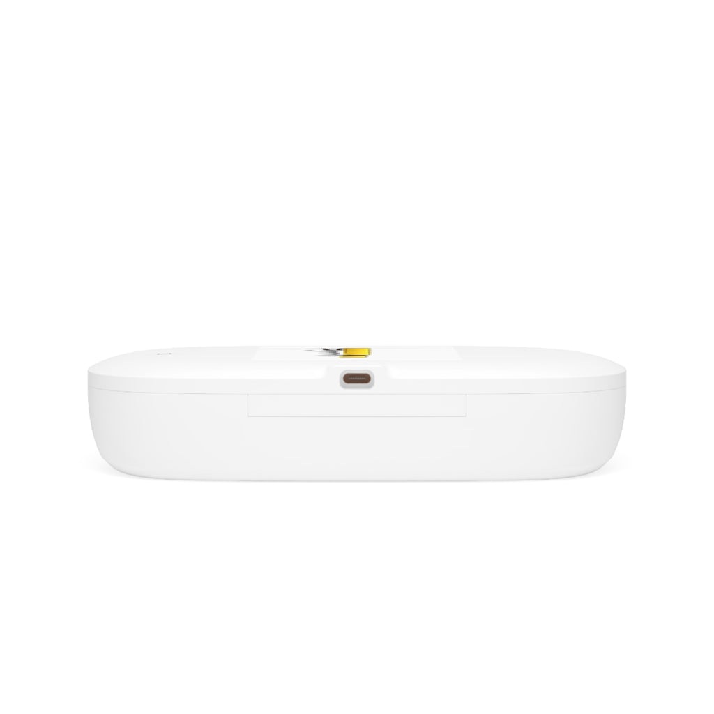Gold Letter i | UV Phone Sanitizer and Wireless Charging Pad