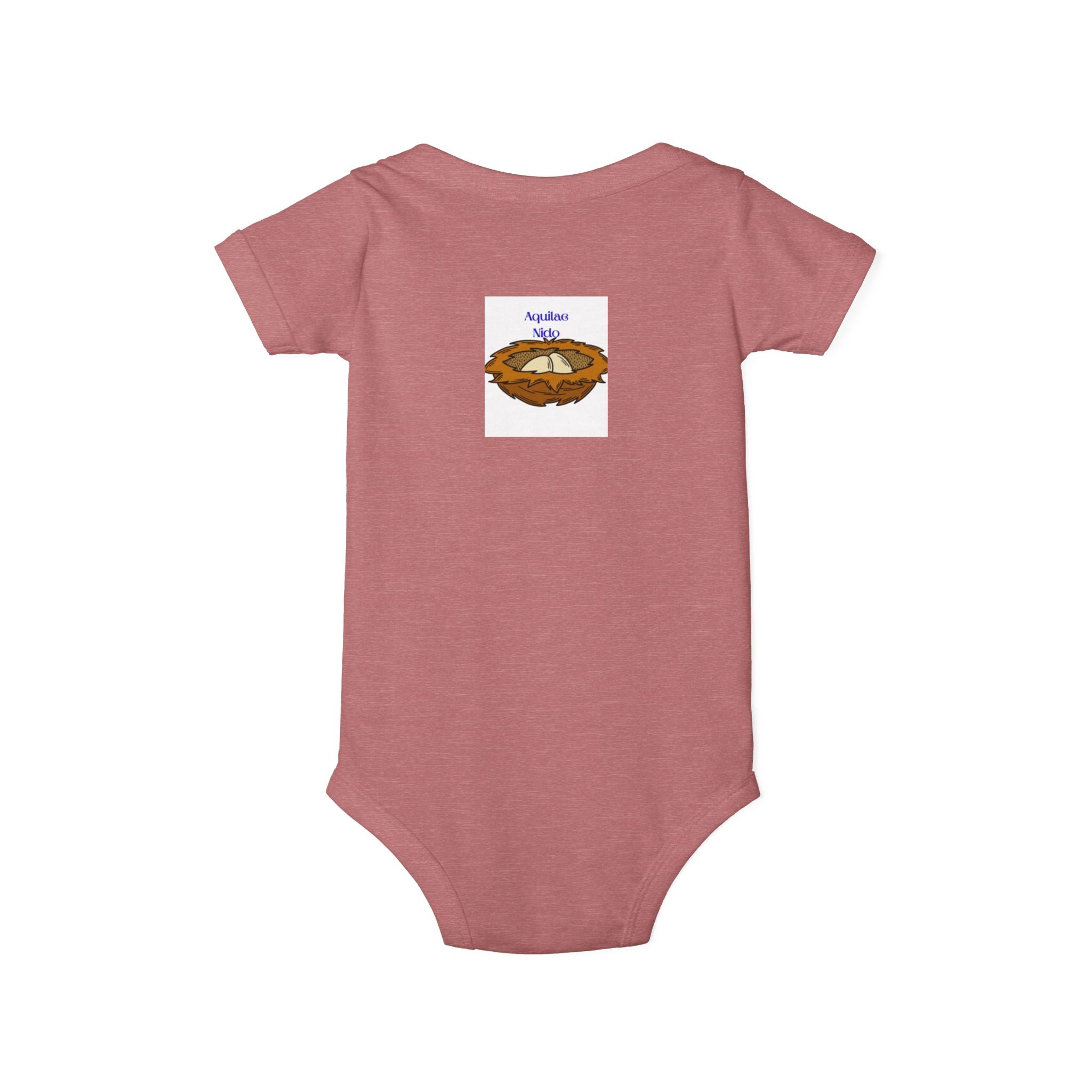 Baby Bird Nest Onesie | Infant One Piece with Nest Illustration