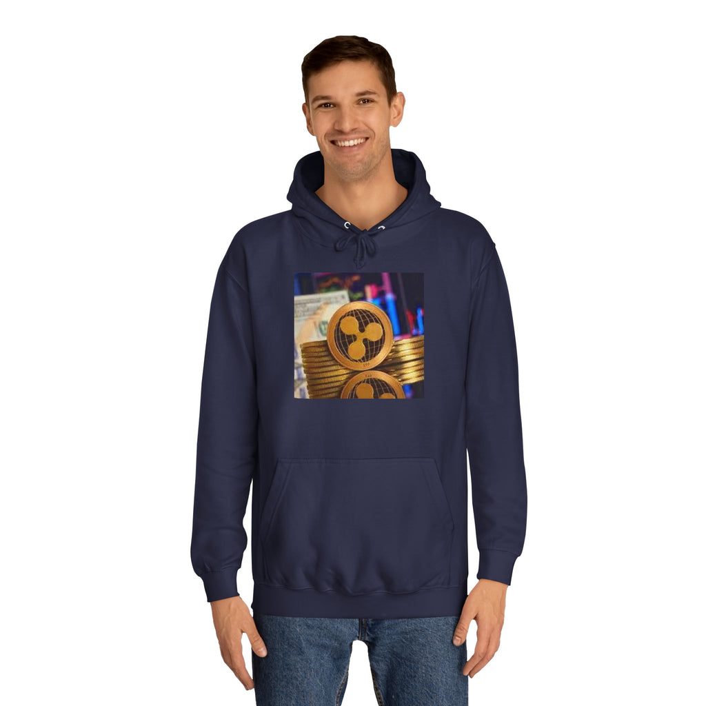 Ripple Cryptocurrency Hoodie | Ripple Coin Graphic, Crypto Stack, Blockchain Fashion