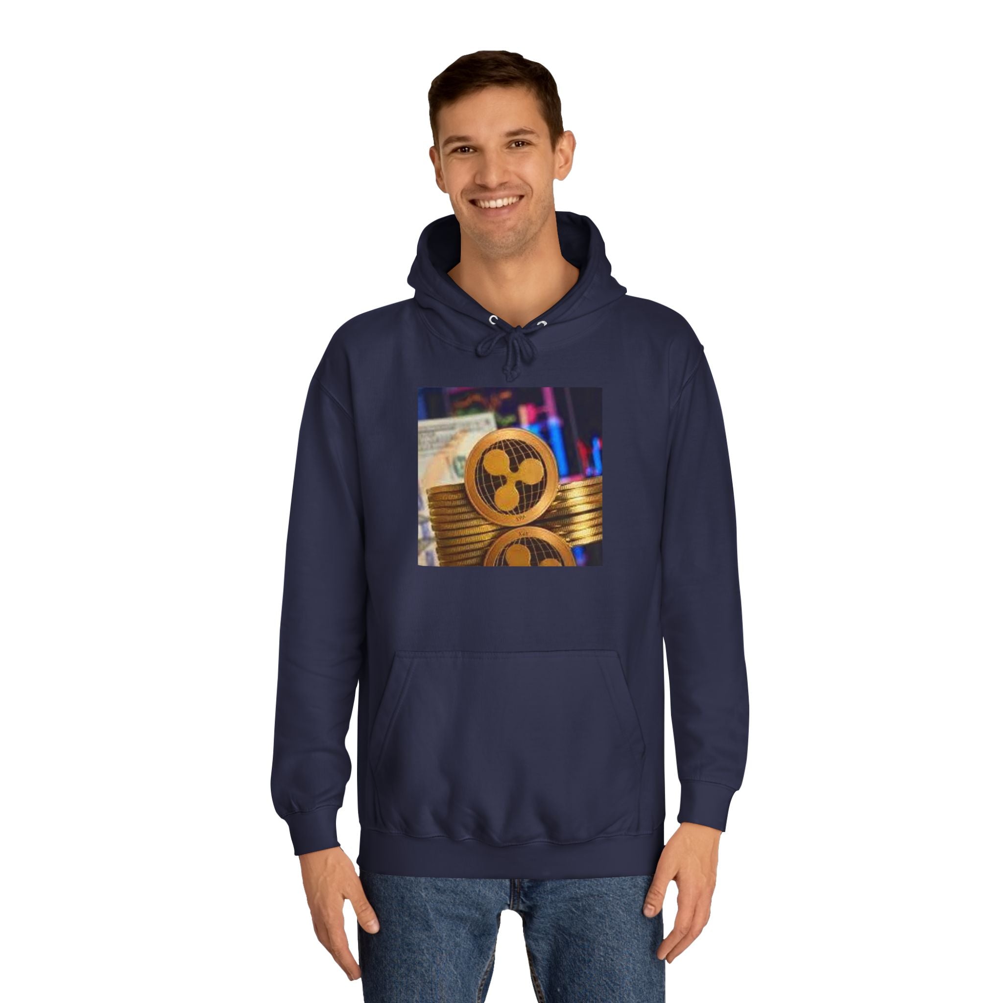 Ripple Cryptocurrency Hoodie | Ripple Coin Graphic, Crypto Stack, Blockchain Fashion