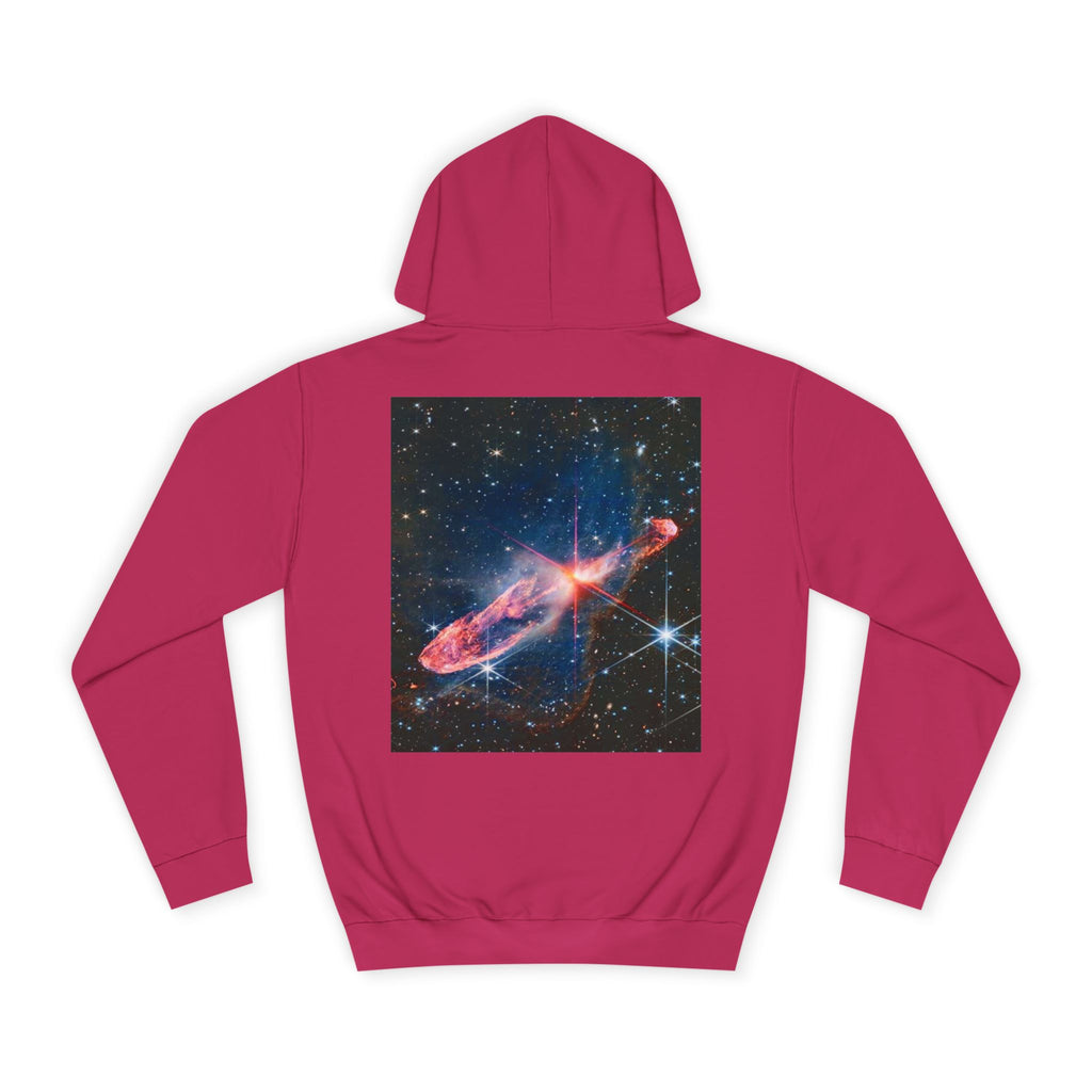 Nebula Space Photo Hoodie | Cosmic Galaxy Stars Astronautic Design