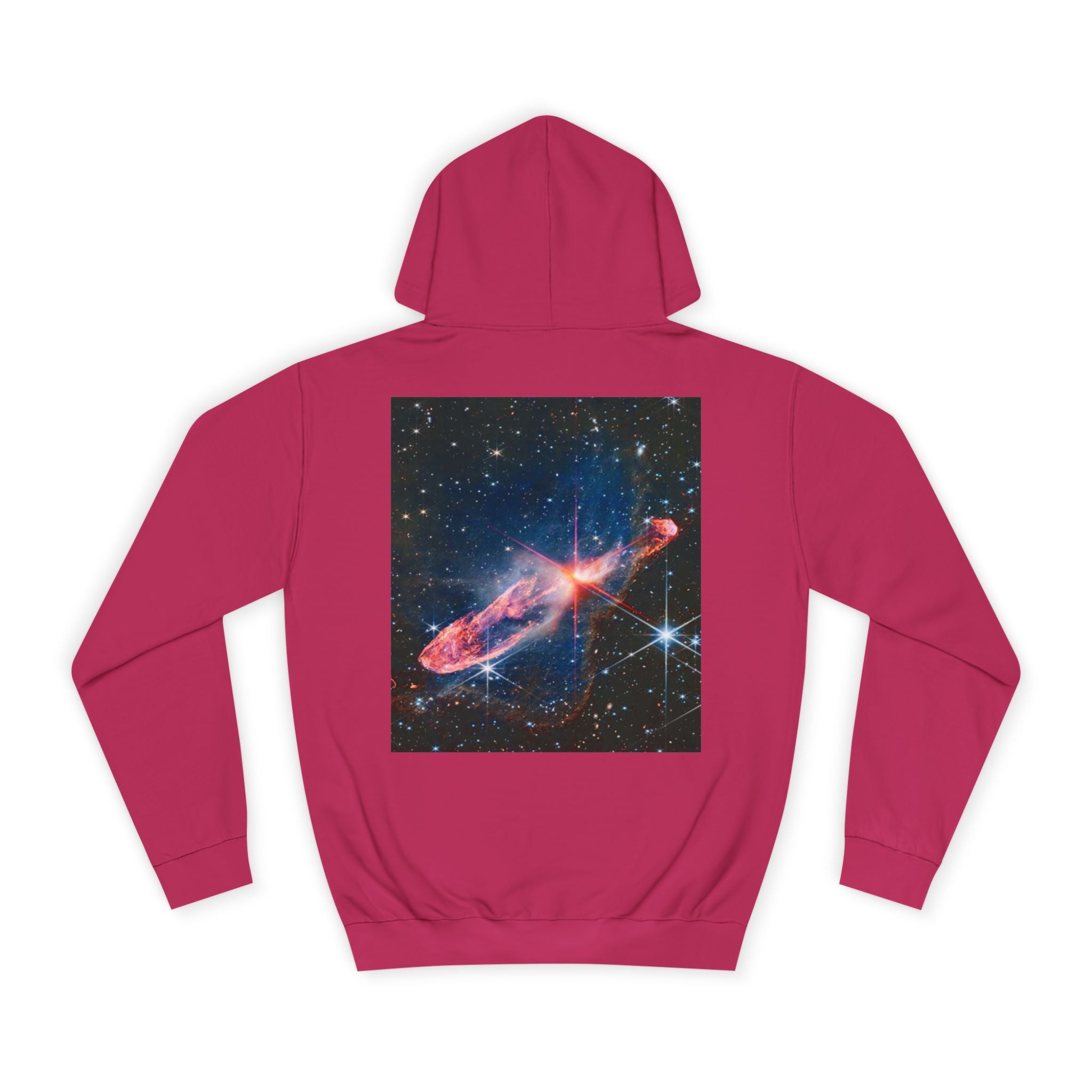 Nebula Space Photo Hoodie | Cosmic Galaxy Stars Astronautic Design