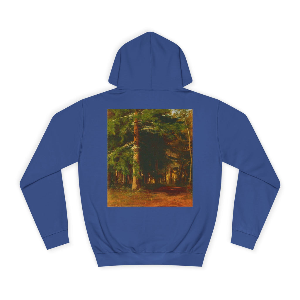 Forest Painting Hoodie | Vintage Woodland Trees Sweatshirt