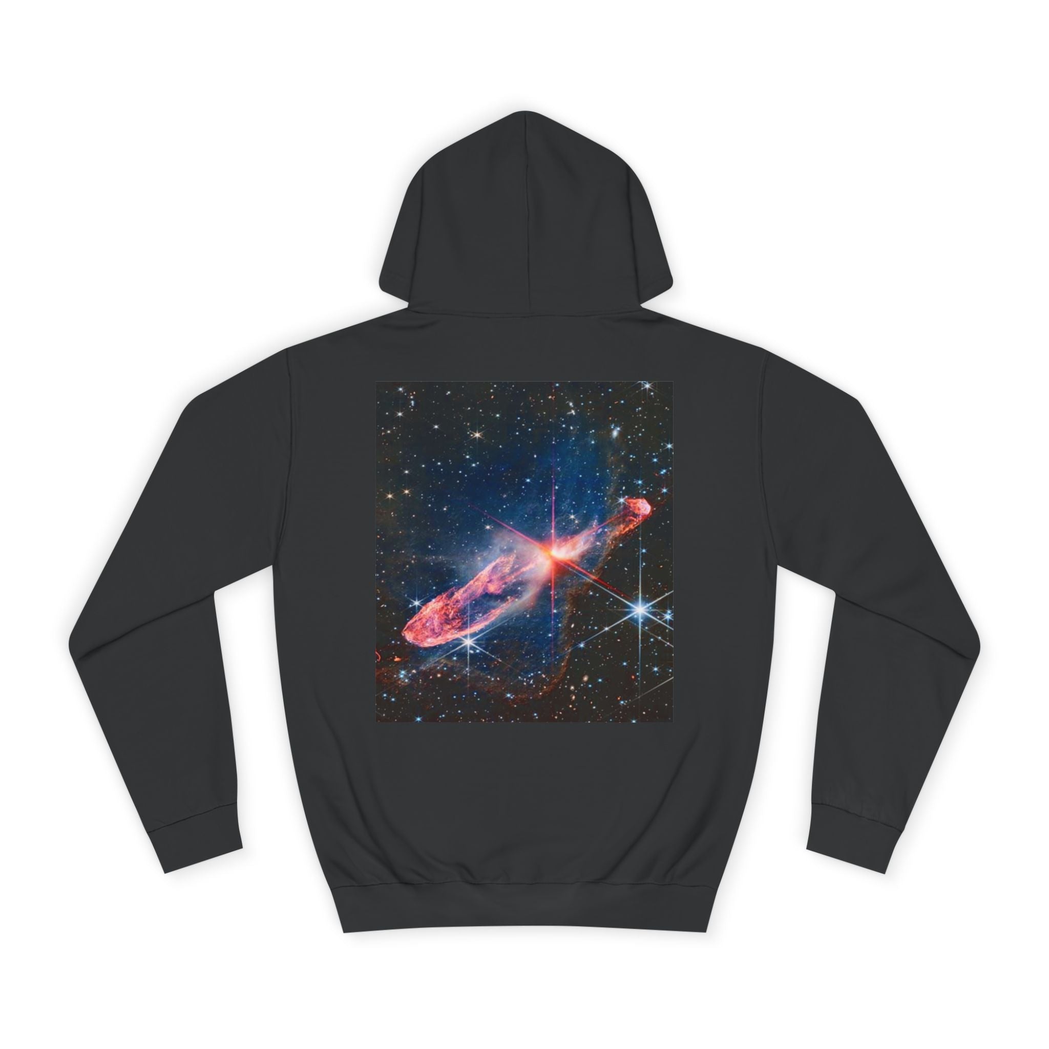 Nebula Space Photo Hoodie | Cosmic Galaxy Stars Astronautic Design