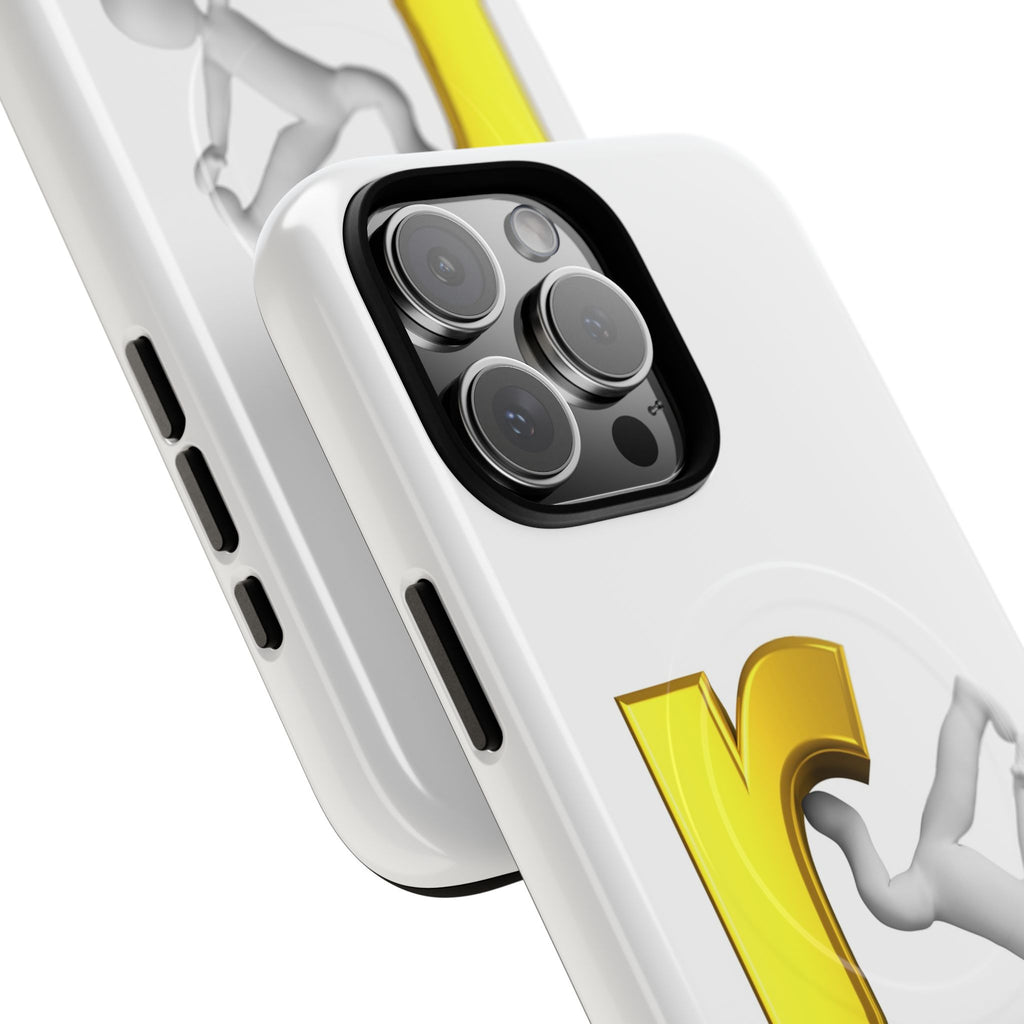 Yellow Letter R Breakdance Phone Case | Tough Magnetic Case