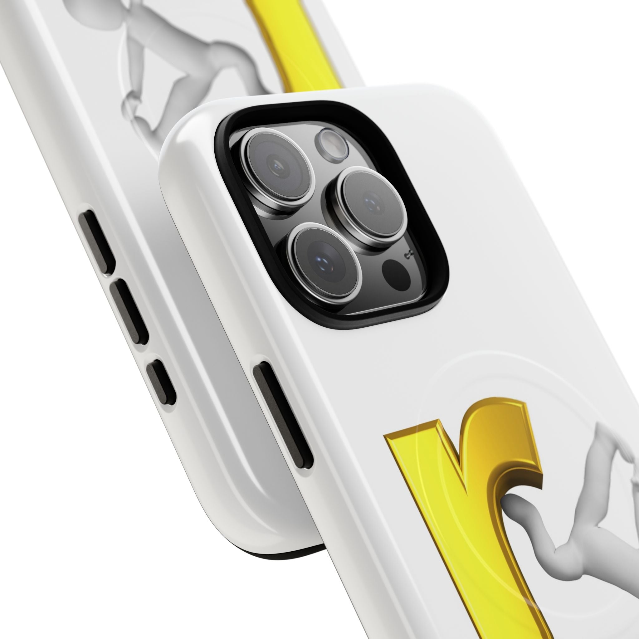 Yellow Letter R Breakdance Phone Case | Tough Magnetic Case