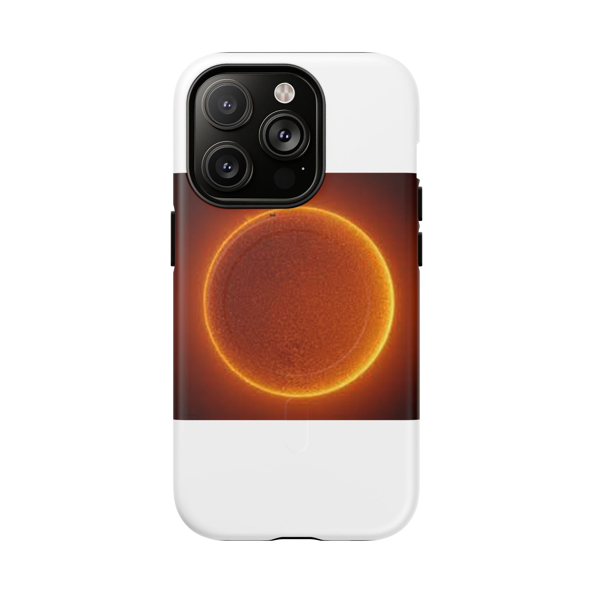 Coque de téléphone luminescente pour éclipse solaire | Coque magnétique résistante