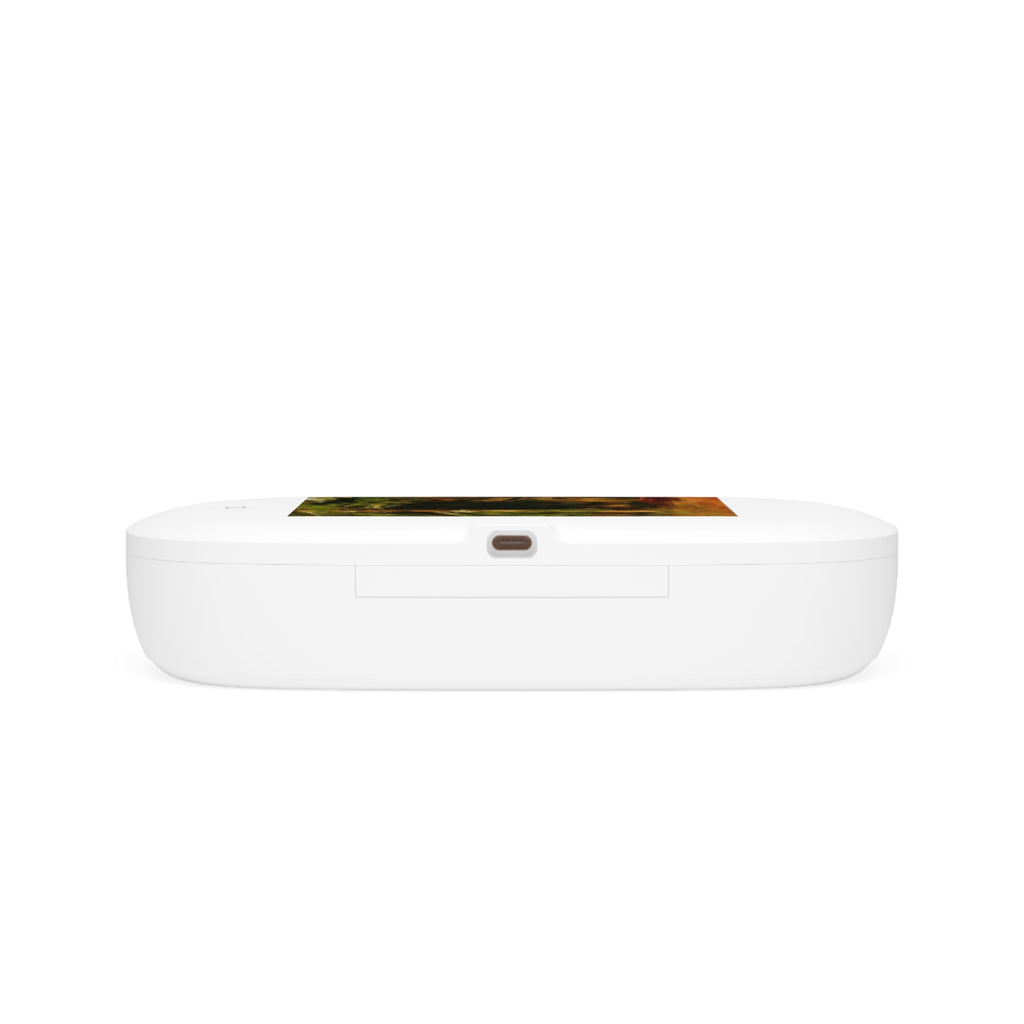 Forest Path Painting UV Phone Sanitizer and Wireless Charging Pad