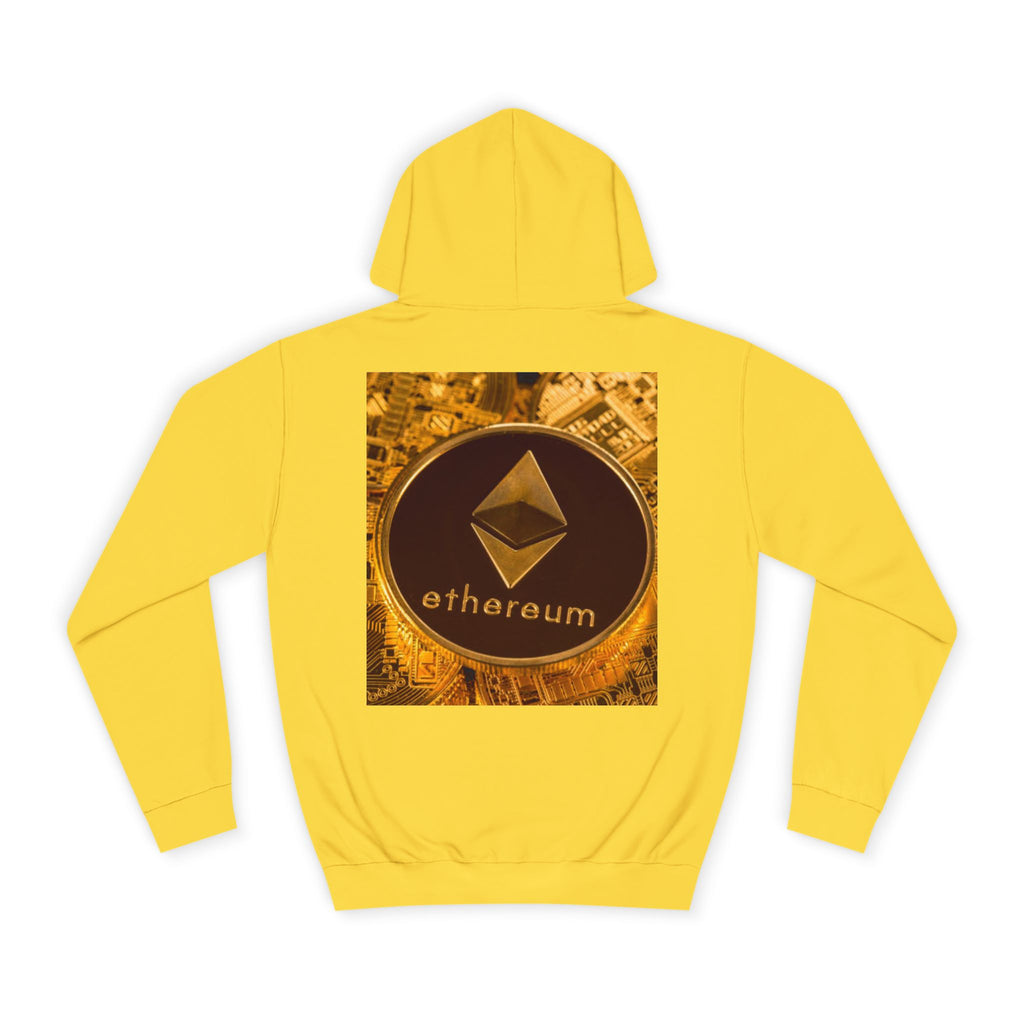 Ethereum Coin Hoodie | Crypto Logo Sweatshirt, Blockchain Design