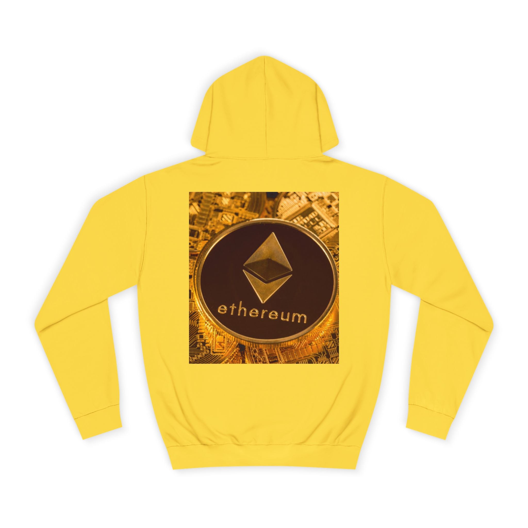 Ethereum Coin Hoodie | Crypto Logo Sweatshirt, Blockchain Design