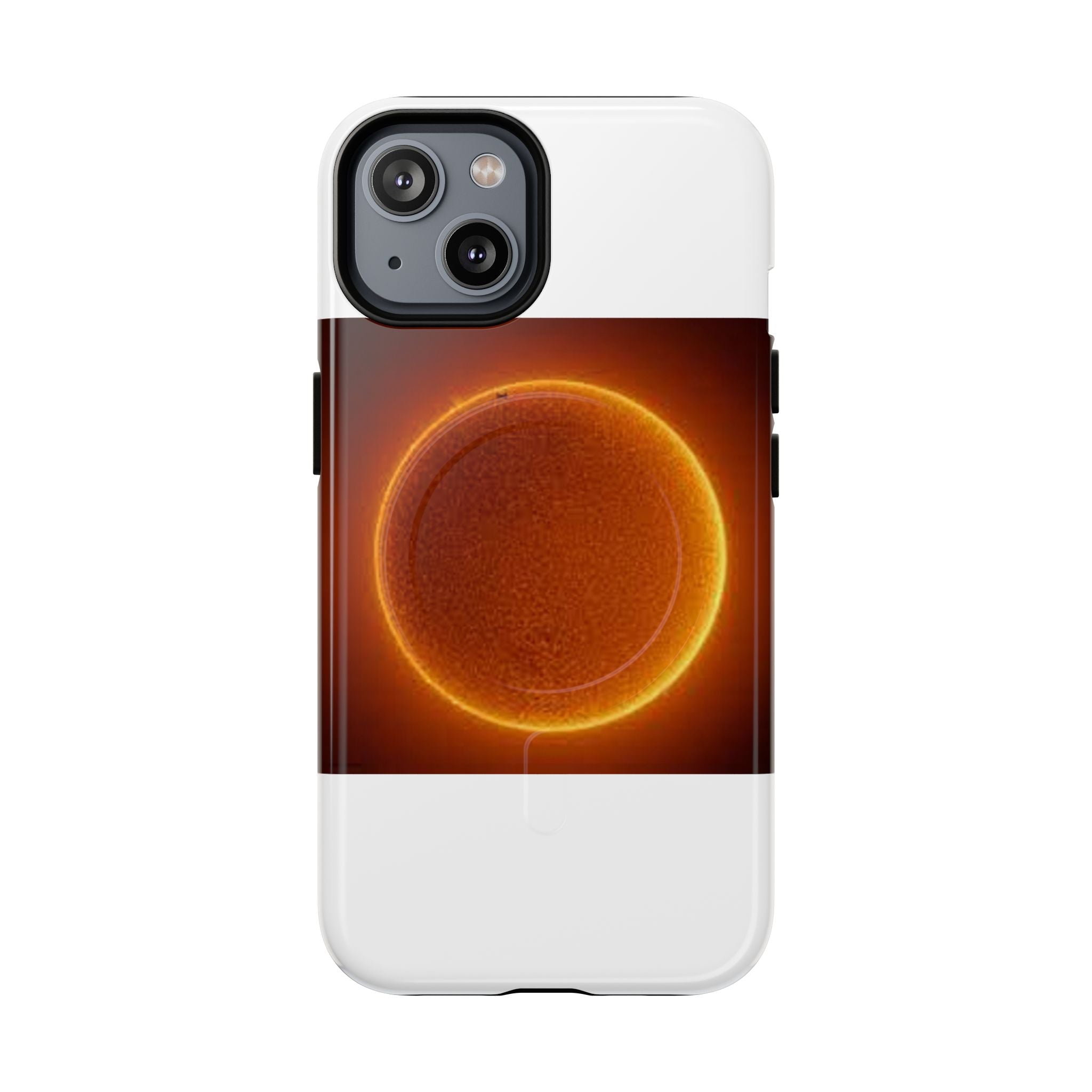 Coque de téléphone luminescente pour éclipse solaire | Coque magnétique résistante