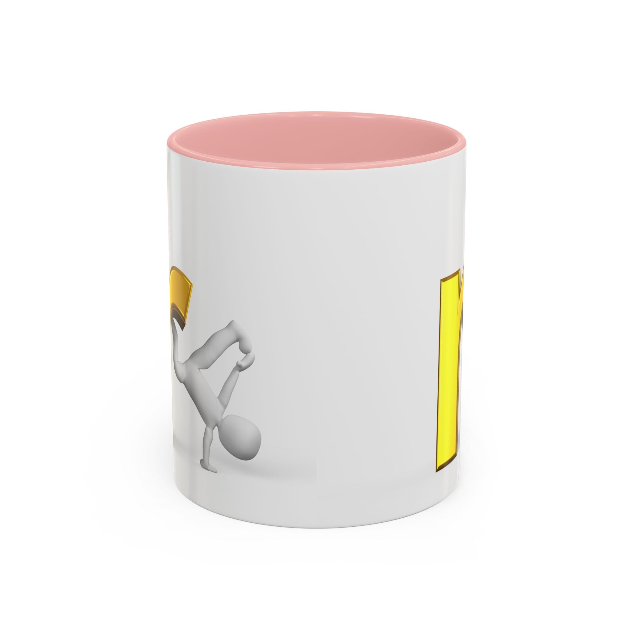 3D Letter R Breakdance Design Mug | Accent Coffee Mug 11oz or 15oz