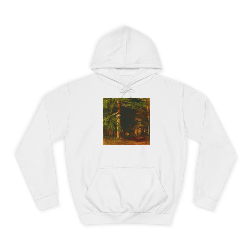 Forest Painting Hoodie | Vintage Woodland Trees Sweatshirt
