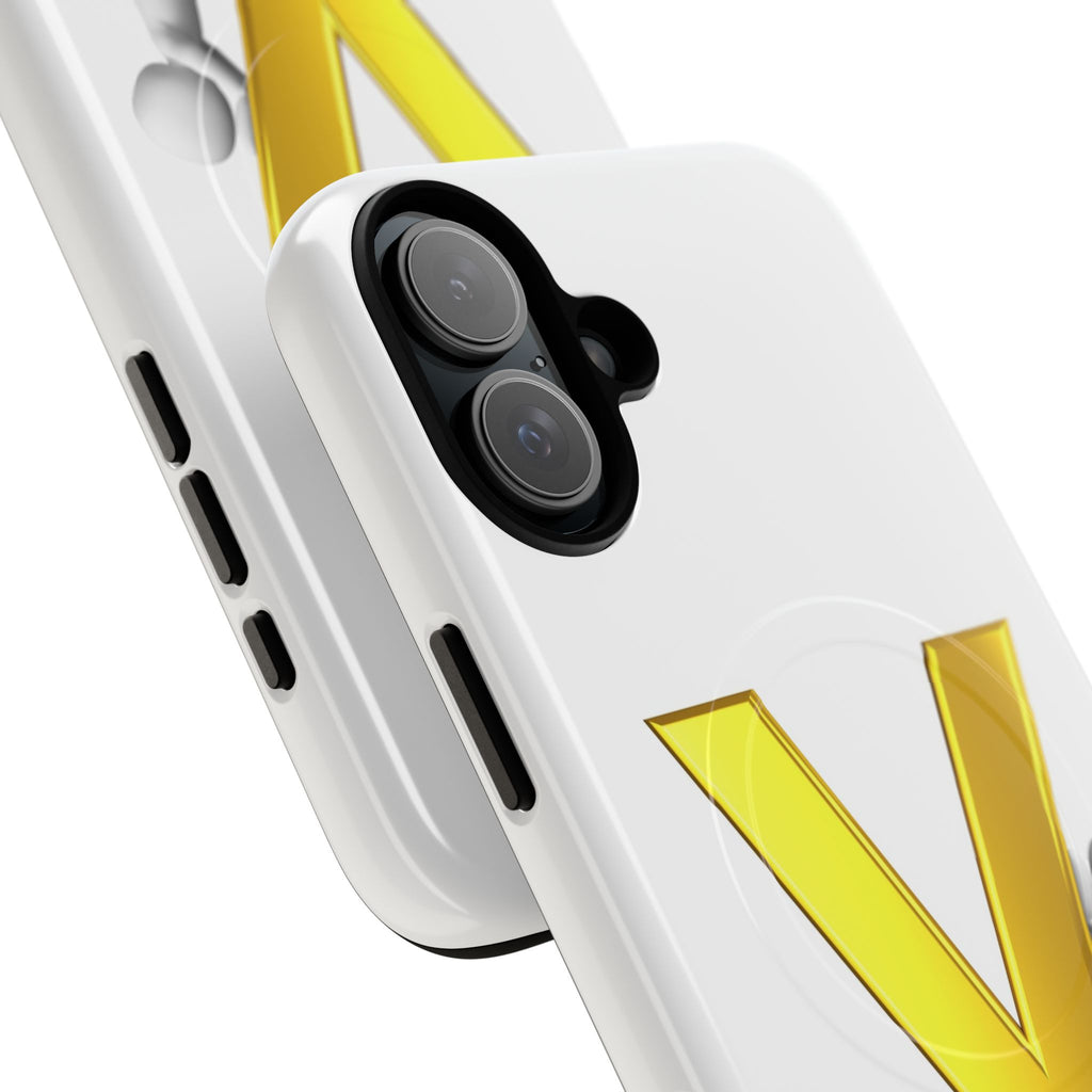 Gold Letter Y phone case | Tough Magnetic Cases