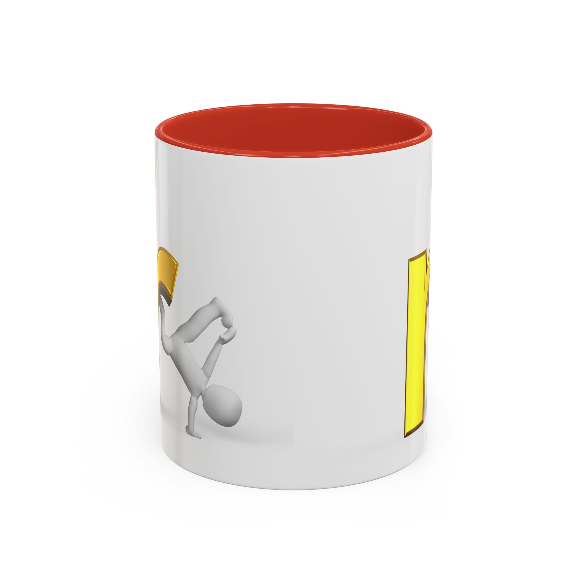3D Letter R Breakdance Design Mug | Accent Coffee Mug 11oz or 15oz