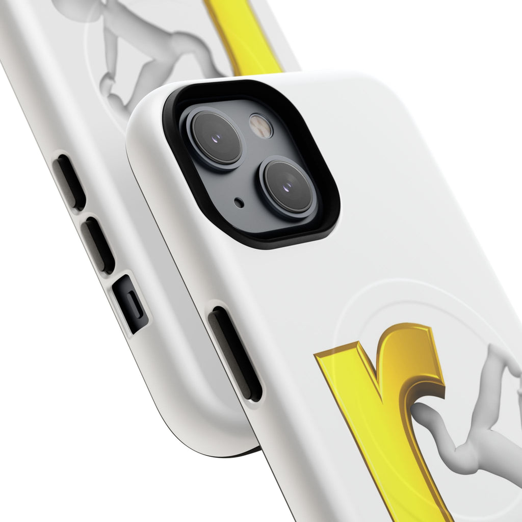 Yellow Letter R Breakdance Phone Case | Tough Magnetic Case