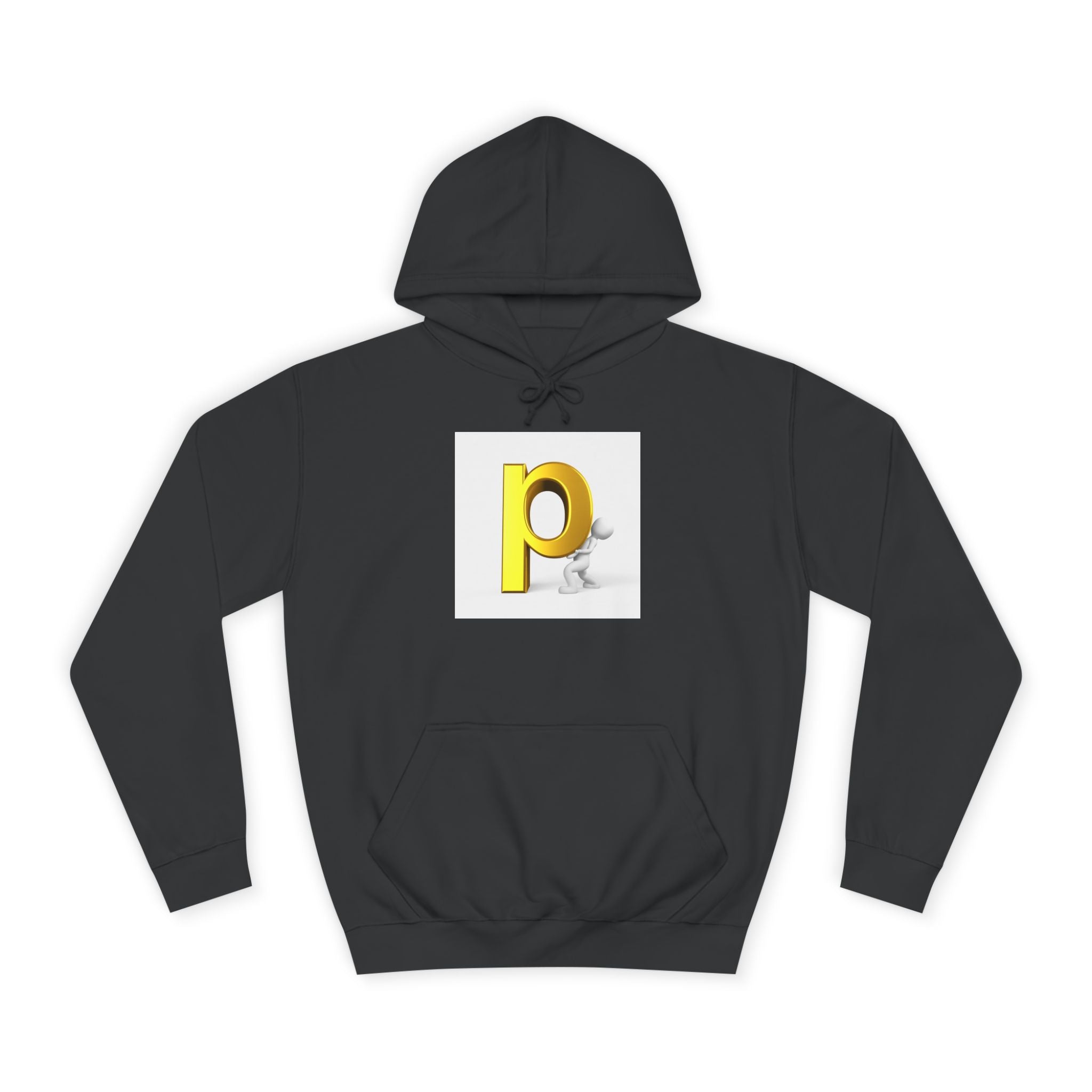 Sweat à capuche lettre P 3D | Pull Monogramme initiale P