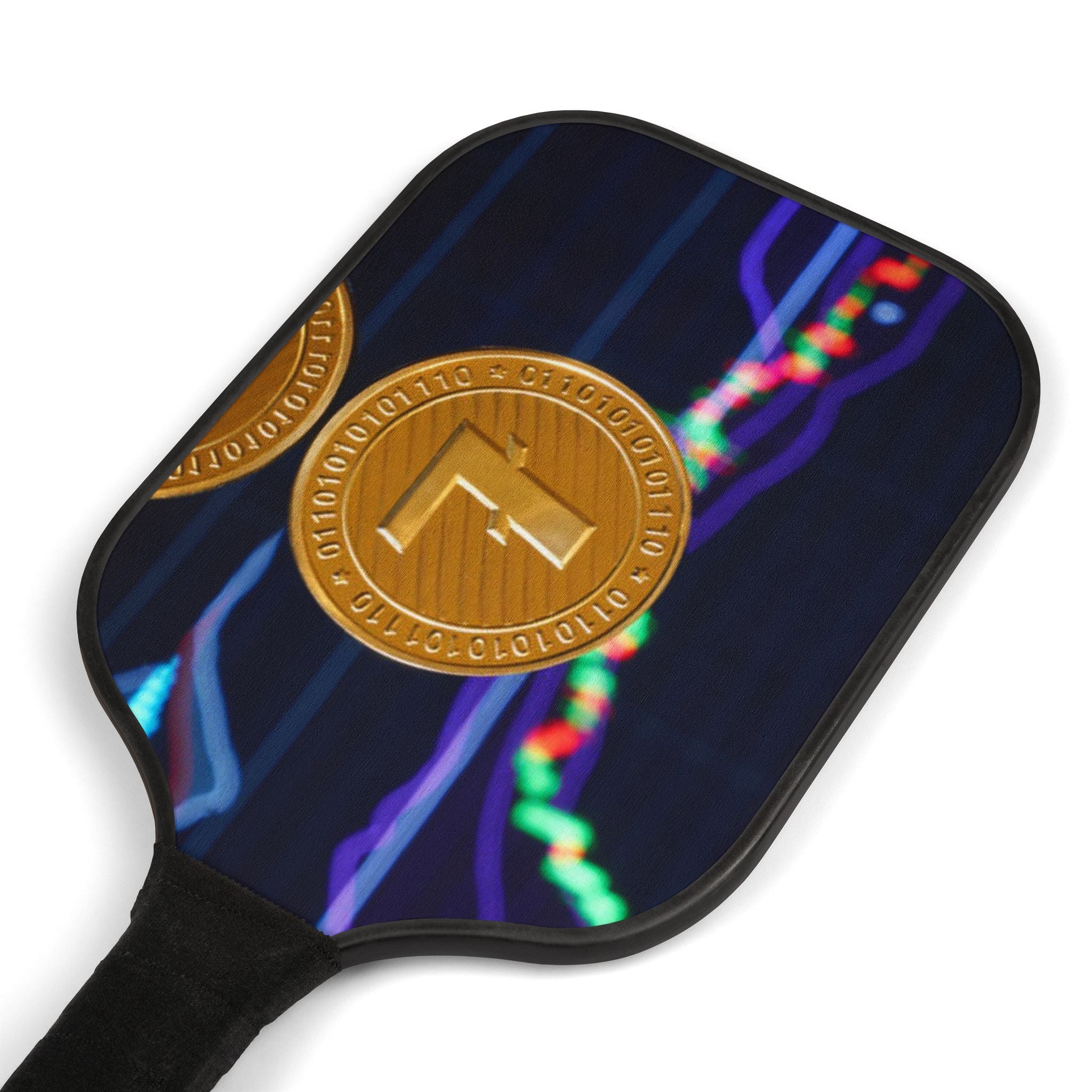 Litecoin Crypto Coin Pattern Pickleball Paddle | Pickleball Kit