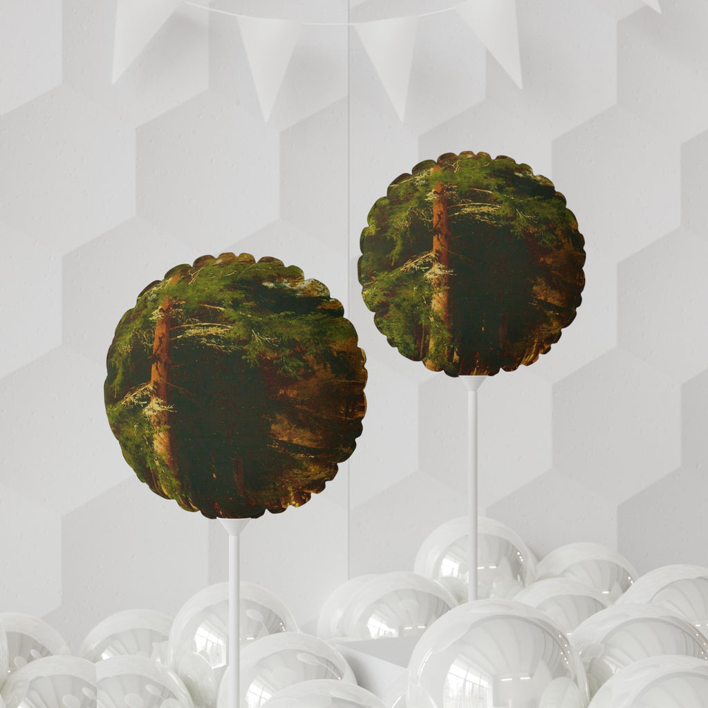 Forest Path Balloon Round Balloon