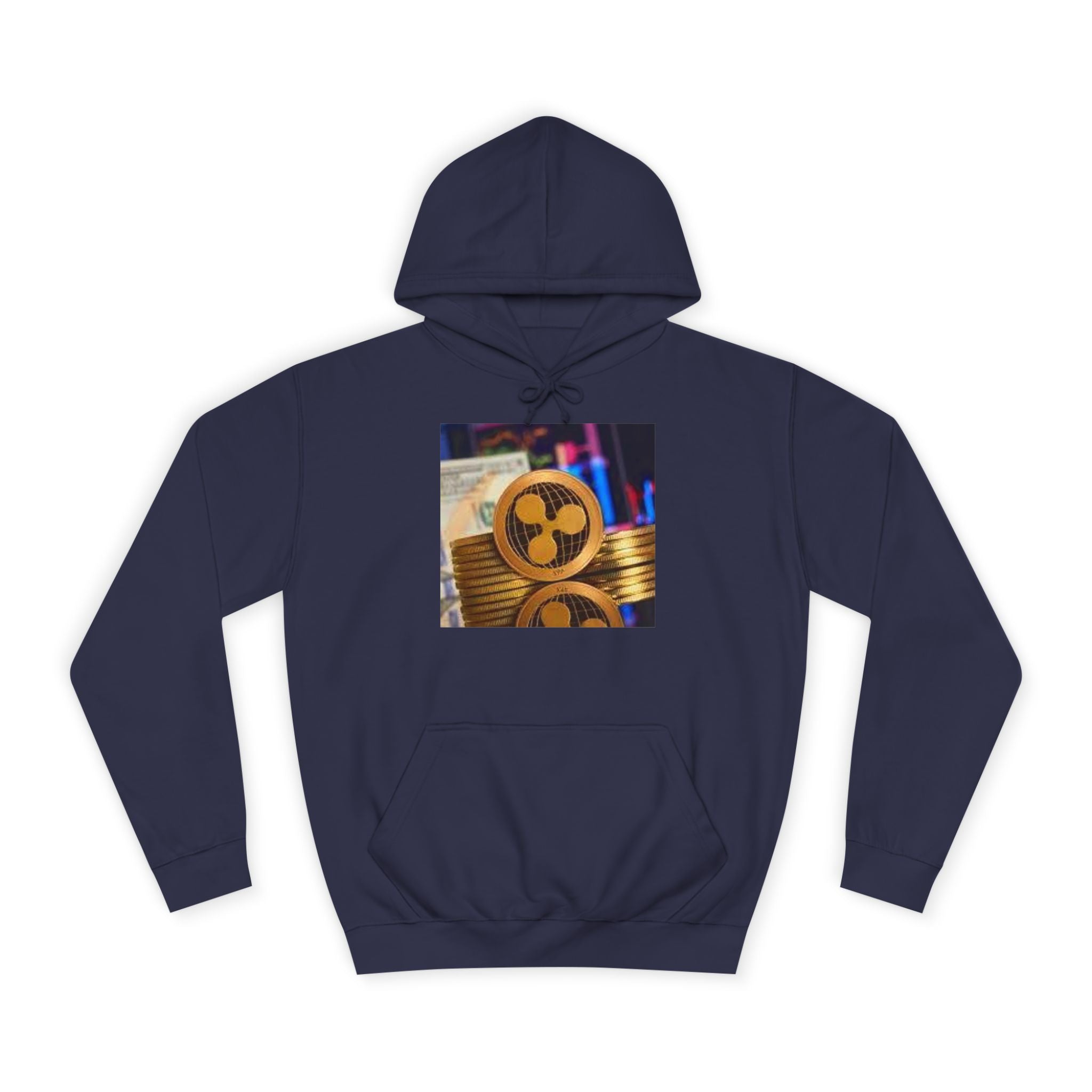 Sweat à capuche Ripple Cryptocurrency | Motif Ripple Coin, Crypto Stack, Mode Blockchain
