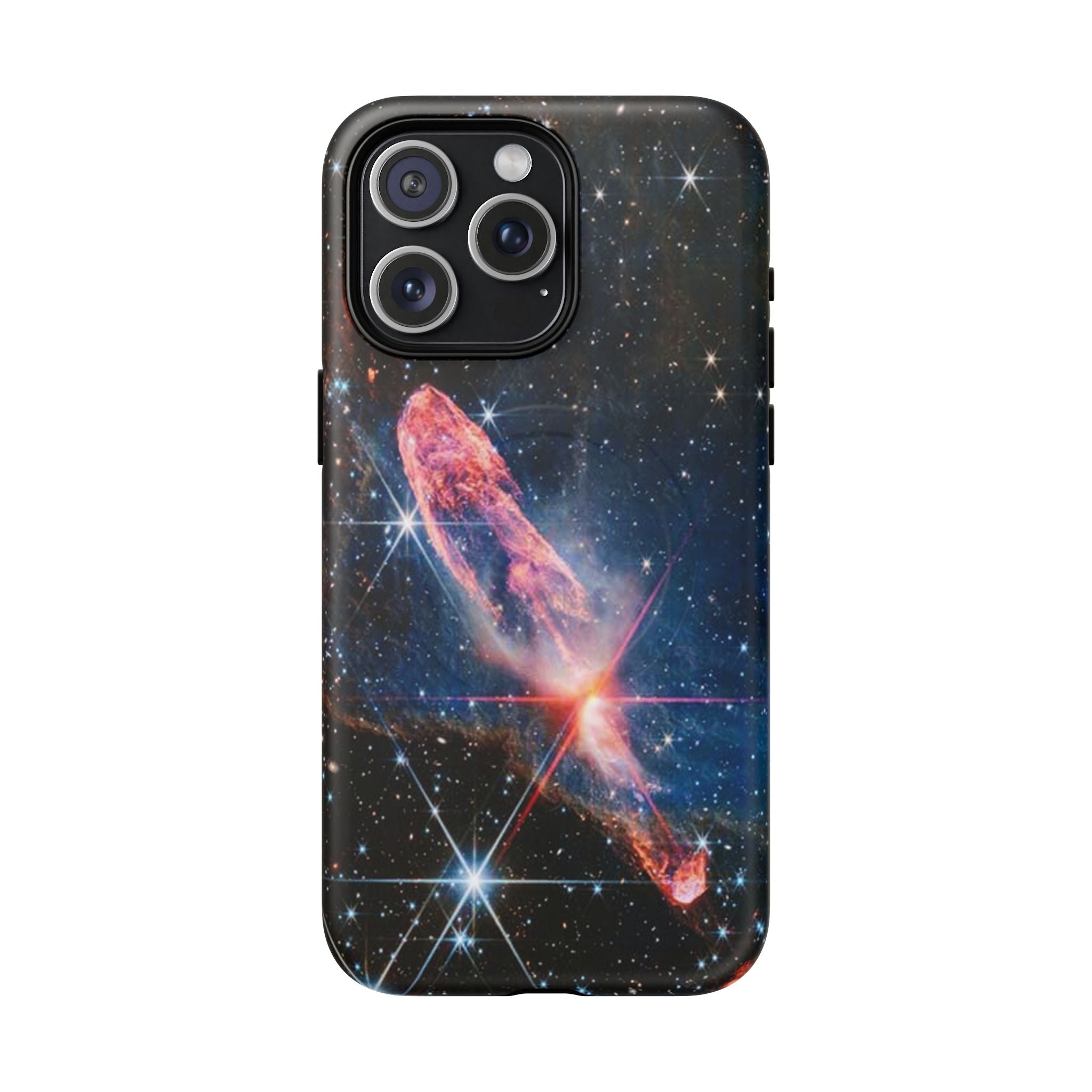 Coque de téléphone Nébuleuse Cosmique | Coque magnétique robuste, motif Galaxie spatiale
