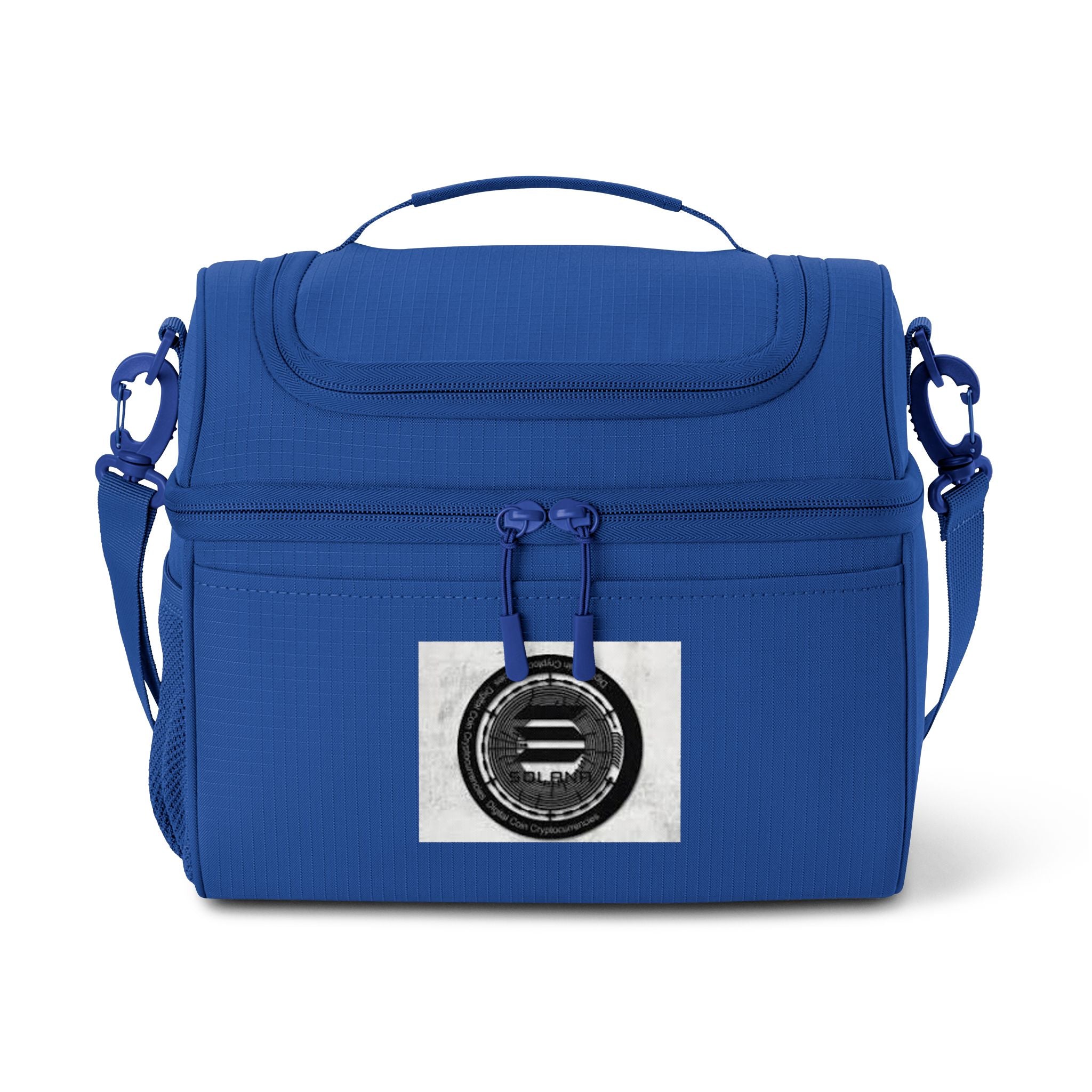Solana Cryptocurrency Cooler Bag | Insulated Lunch Tote, Black