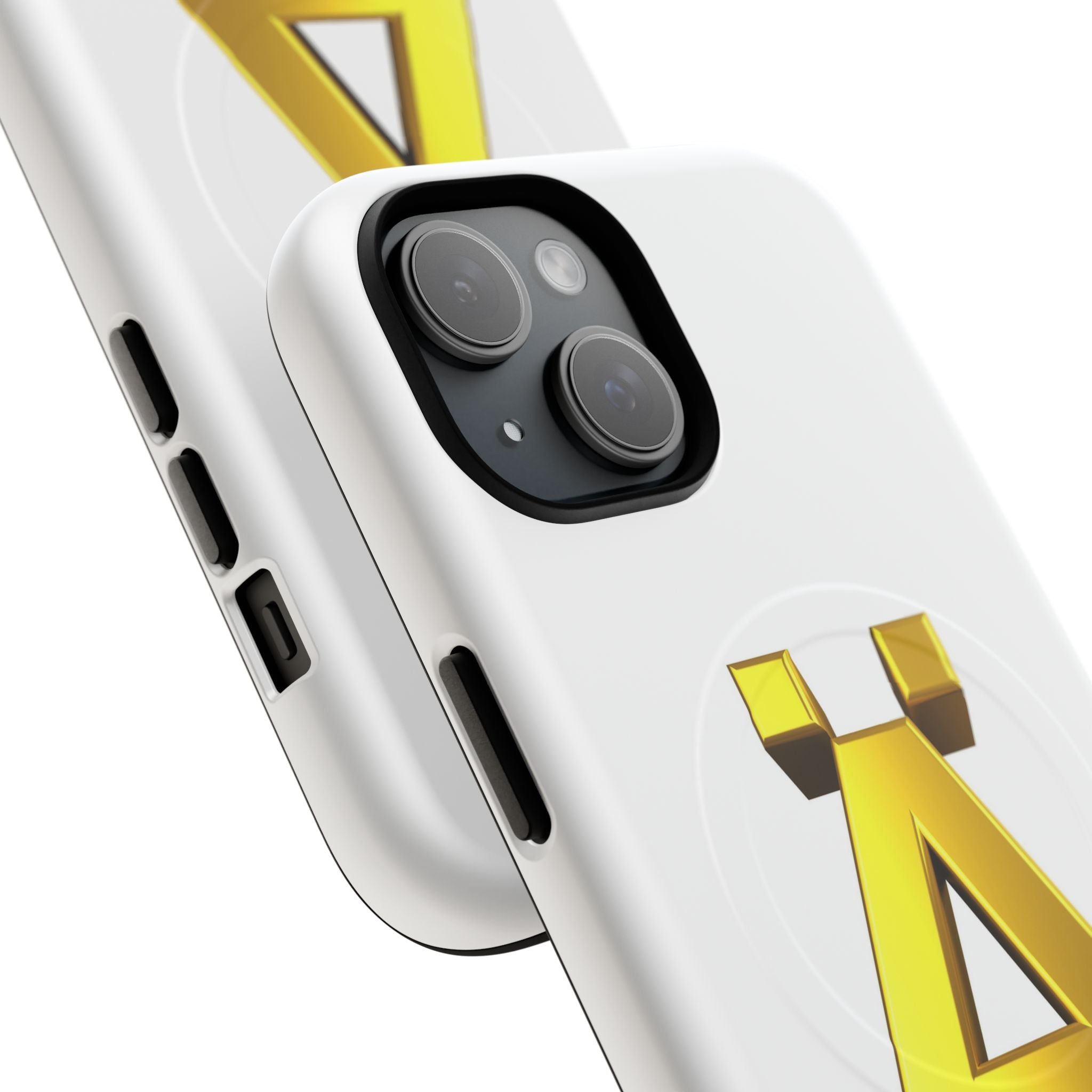 Gold Letter Ä Phone Case | Magnetic Tough Case, Initial Monogram