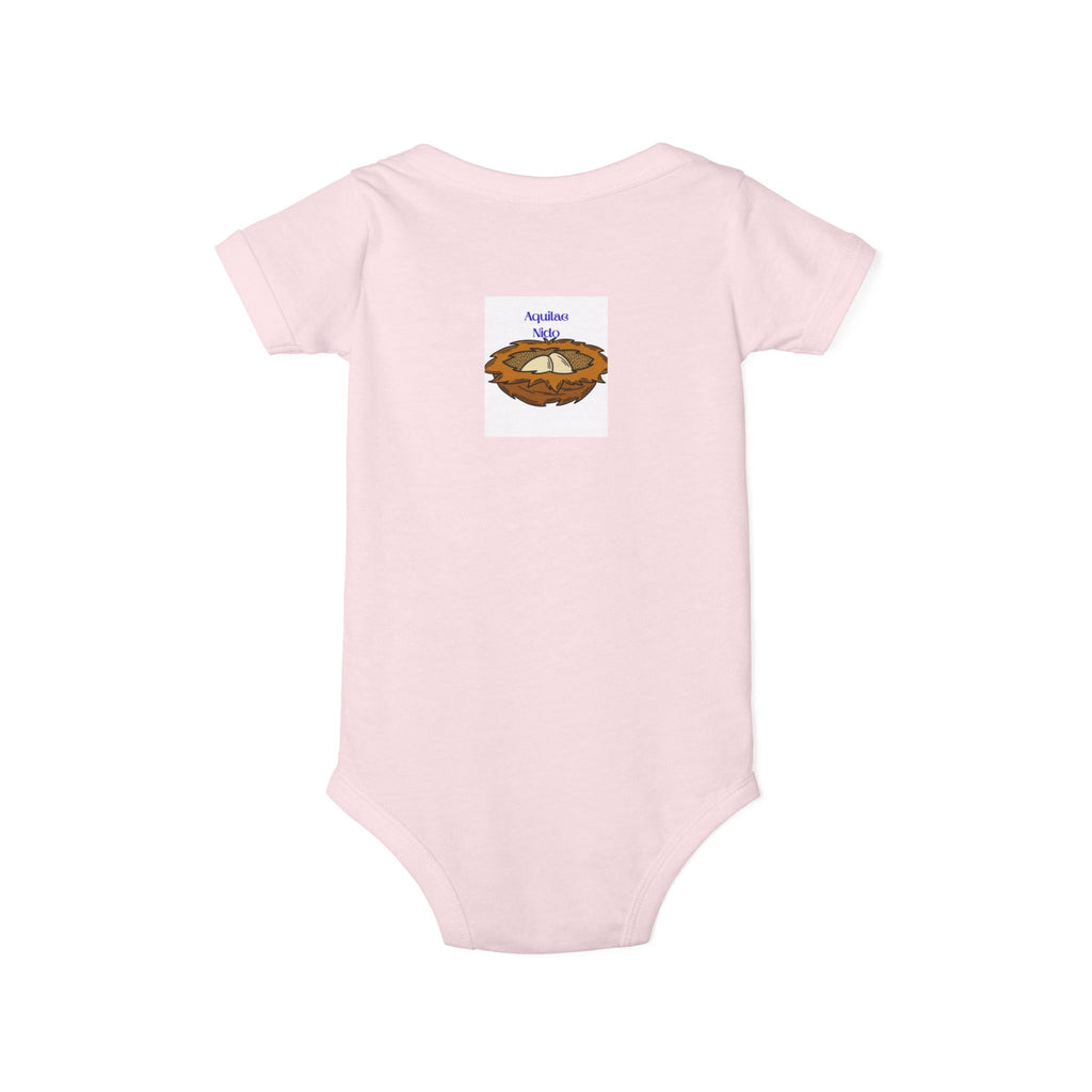 Baby Bird Nest Onesie | Infant One Piece with Nest Illustration