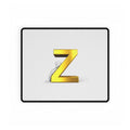 Gold Letter Z Desk Mat | Monogram Mouse Pad Desk Mat