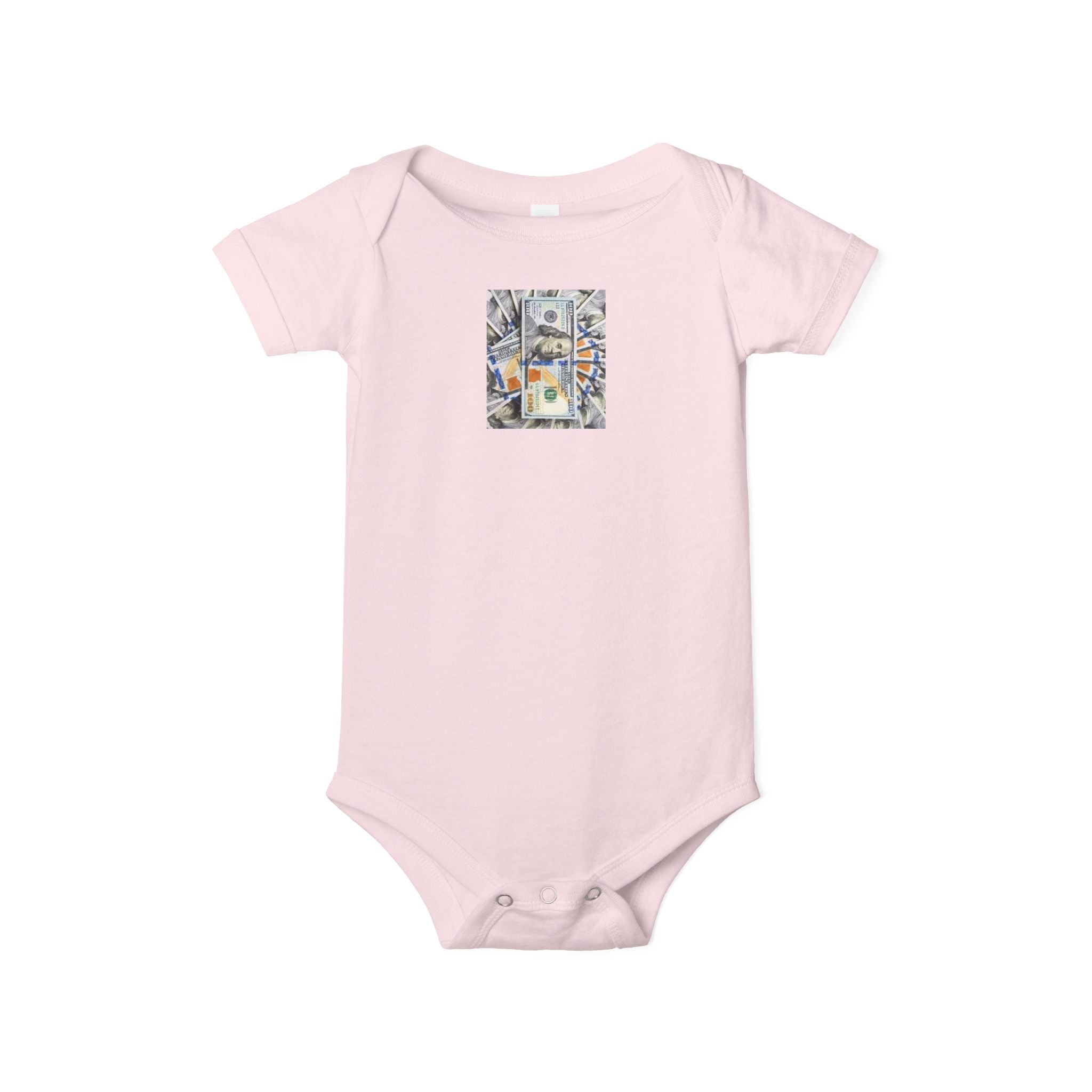 Grenouillère bébé Money Infant Jersey | Body bébé art moderne
