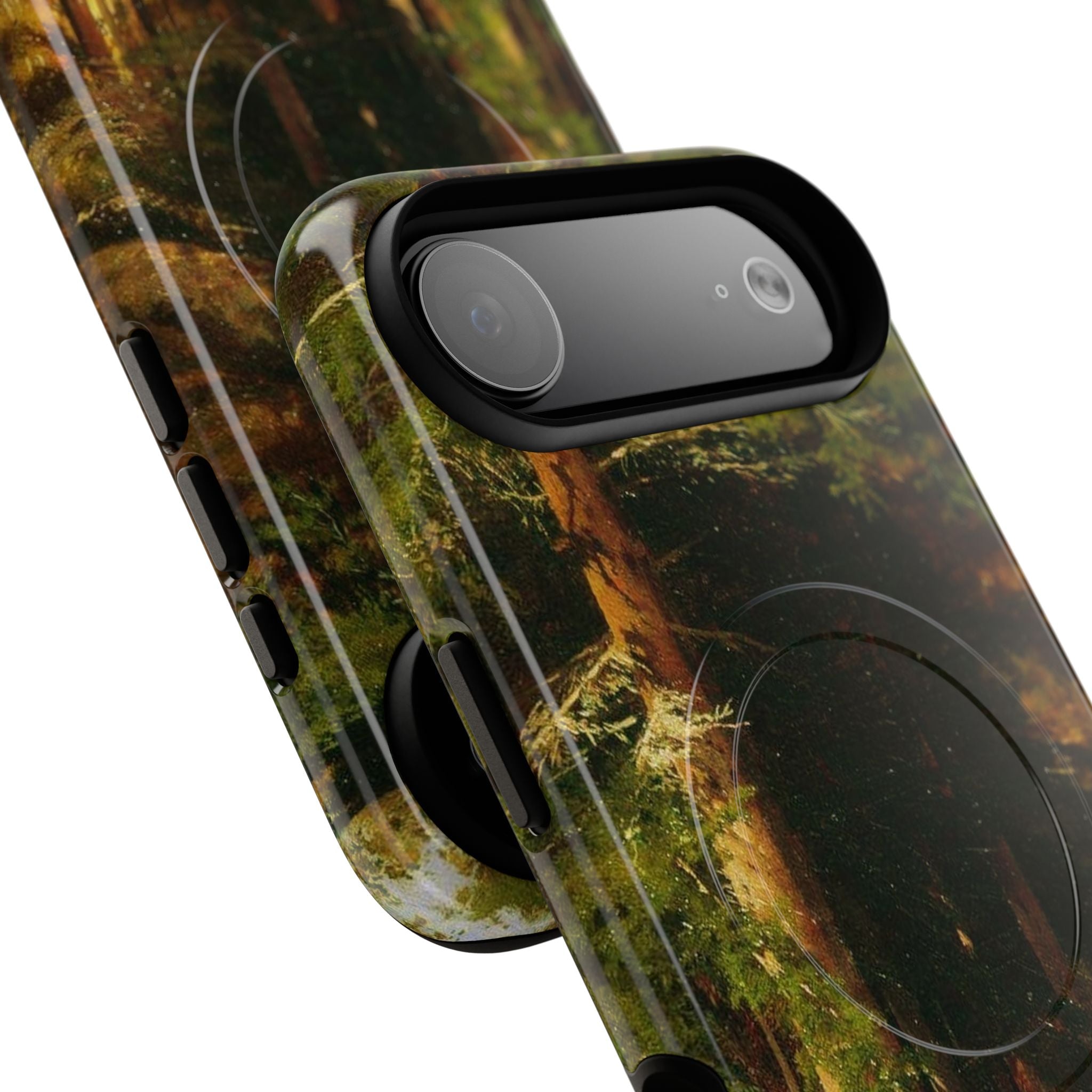 Autumn Forest Path phone case | Magnetic Tough Case, fall landscape art
