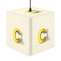 3D Letter C Cube Lamp | Alphabet Nursery Light | Kids Room Decor