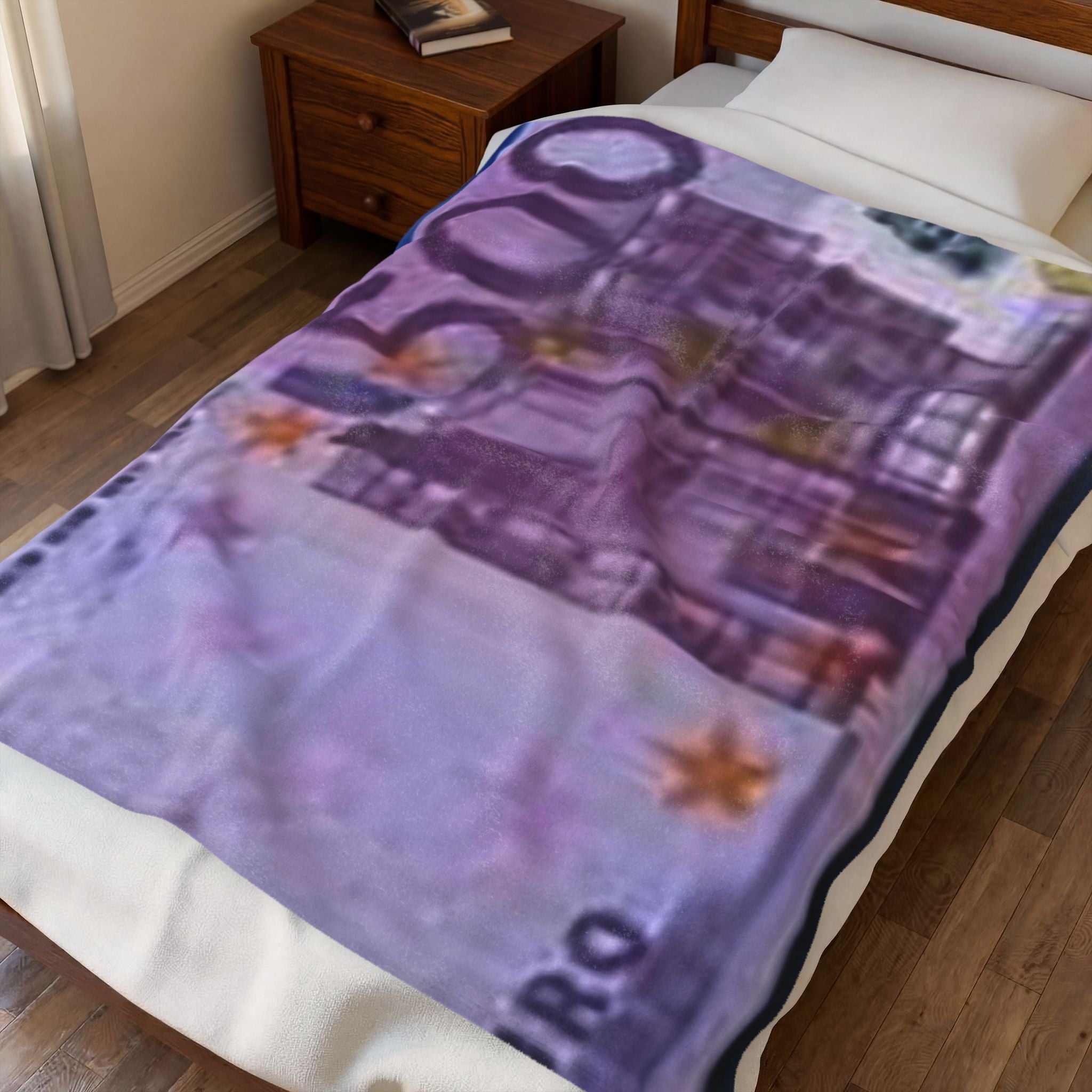 500 euro Velveteen Plush Blanket