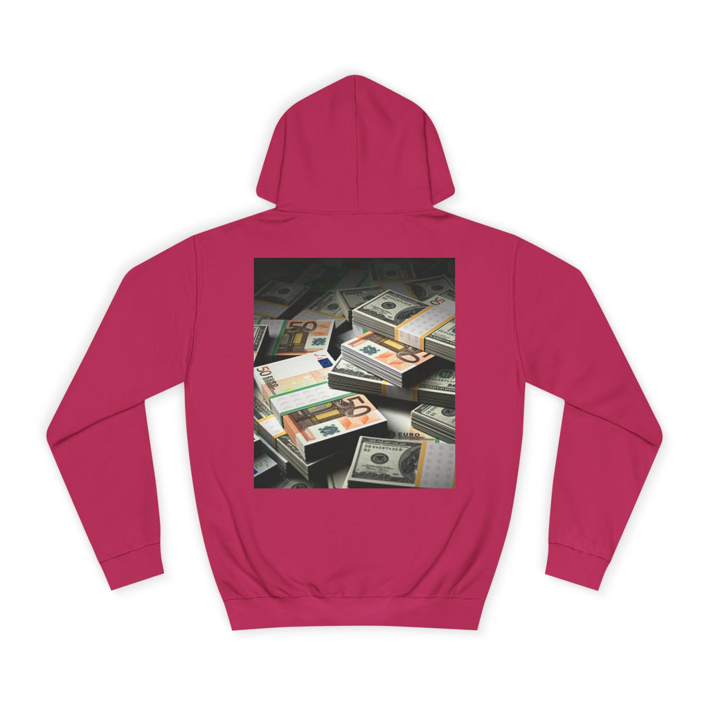 Stacked Cash Money Hoodie | Vintage Banknote Print, Stacks of Dollars