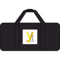Yellow Letter Y Logo Duffel Bag | Checker or Camo Strap Options
