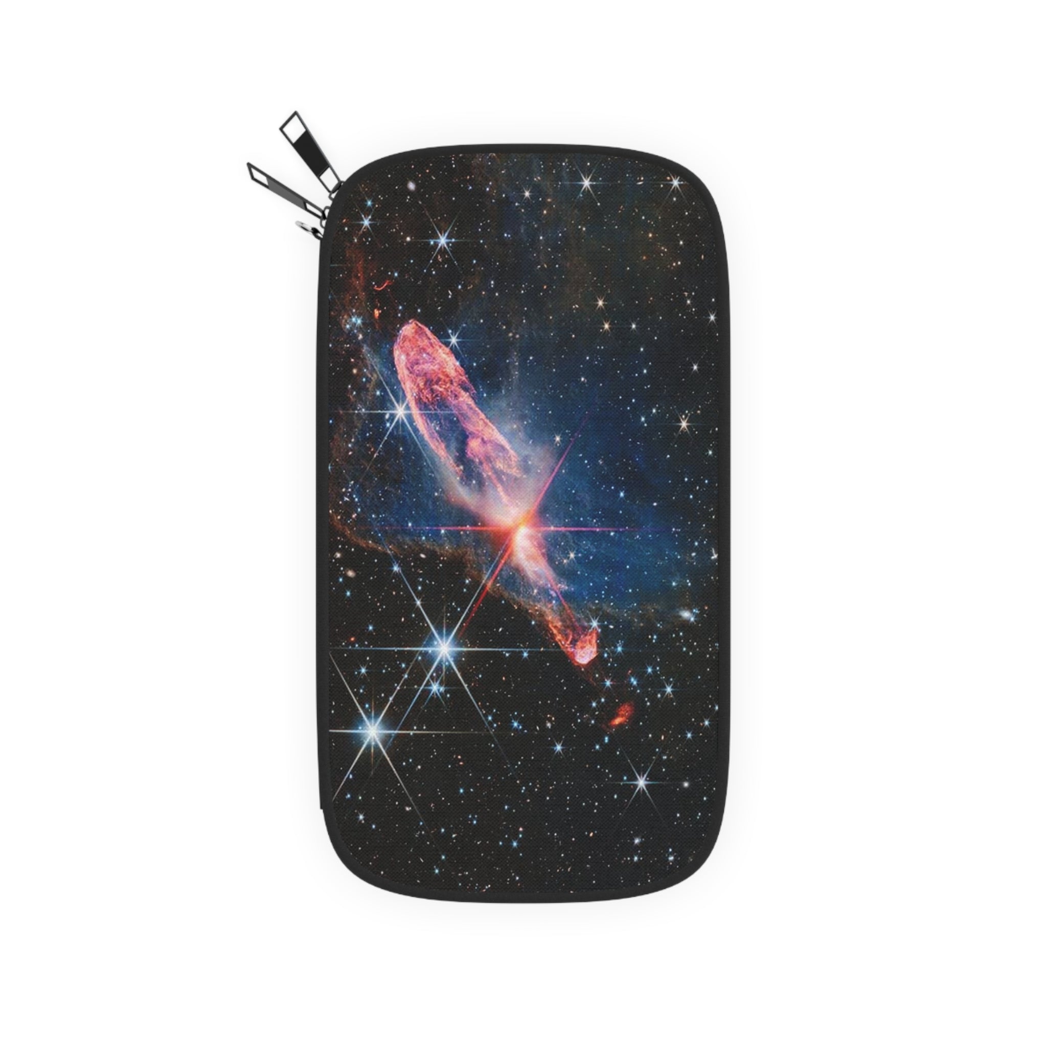 Cosmic Nebula Passport Wallet | Space Galaxy Stars Travel Accessory