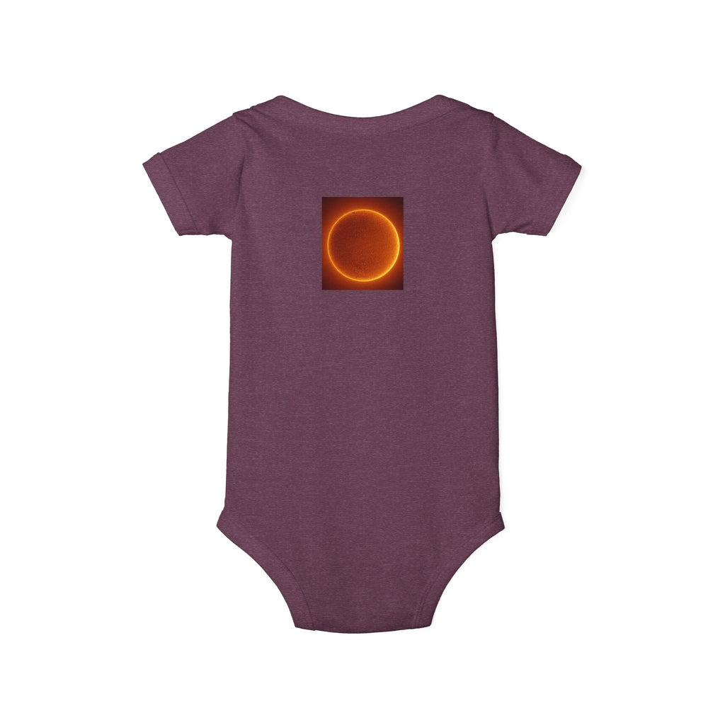 Solar Eclipse Ring Infant One Piece | Space Baby Bodysuit